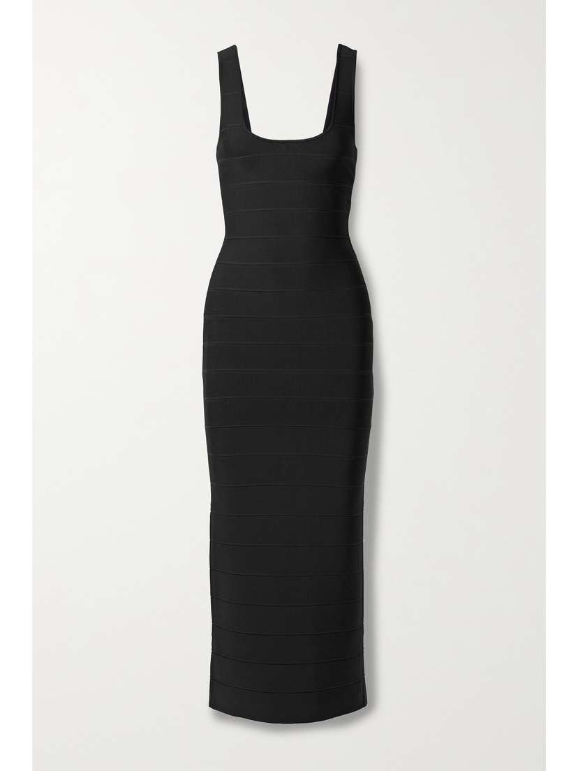 Hervé Léger Icon Recycled-bandage Midi Dress - x large