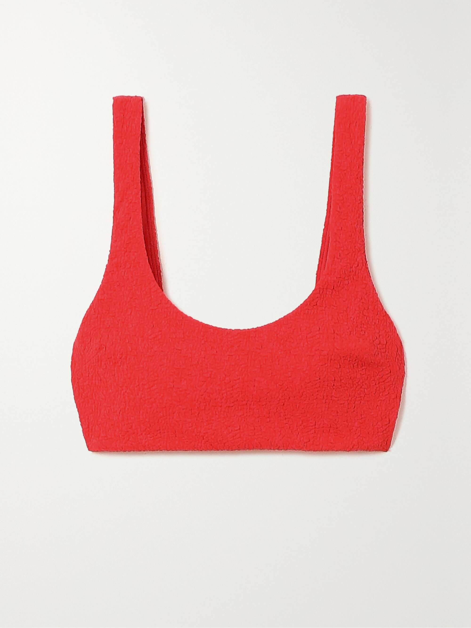 MARA HOFFMAN Lira recycled popcorn bikini top