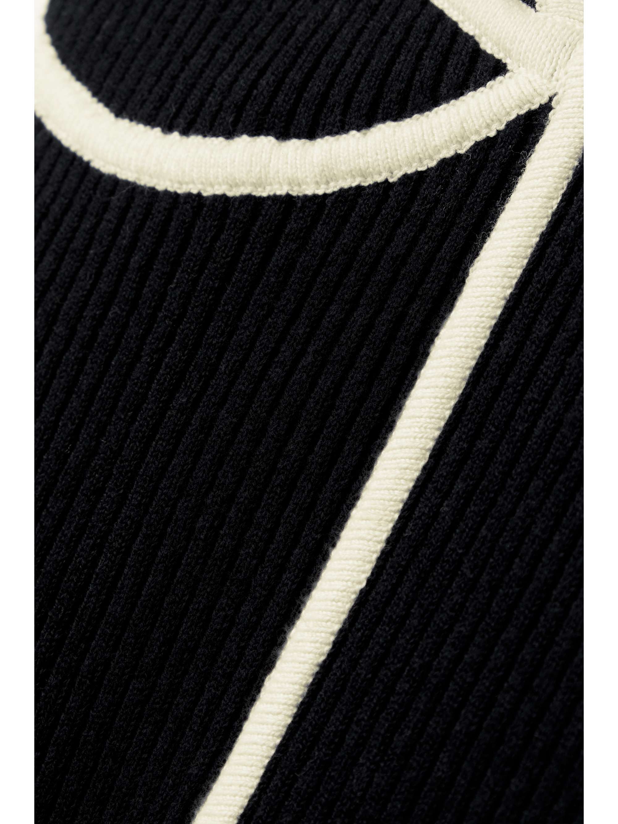 MARA HOFFMAN Sasha piped ribbed organic cotton-blend midi dress
