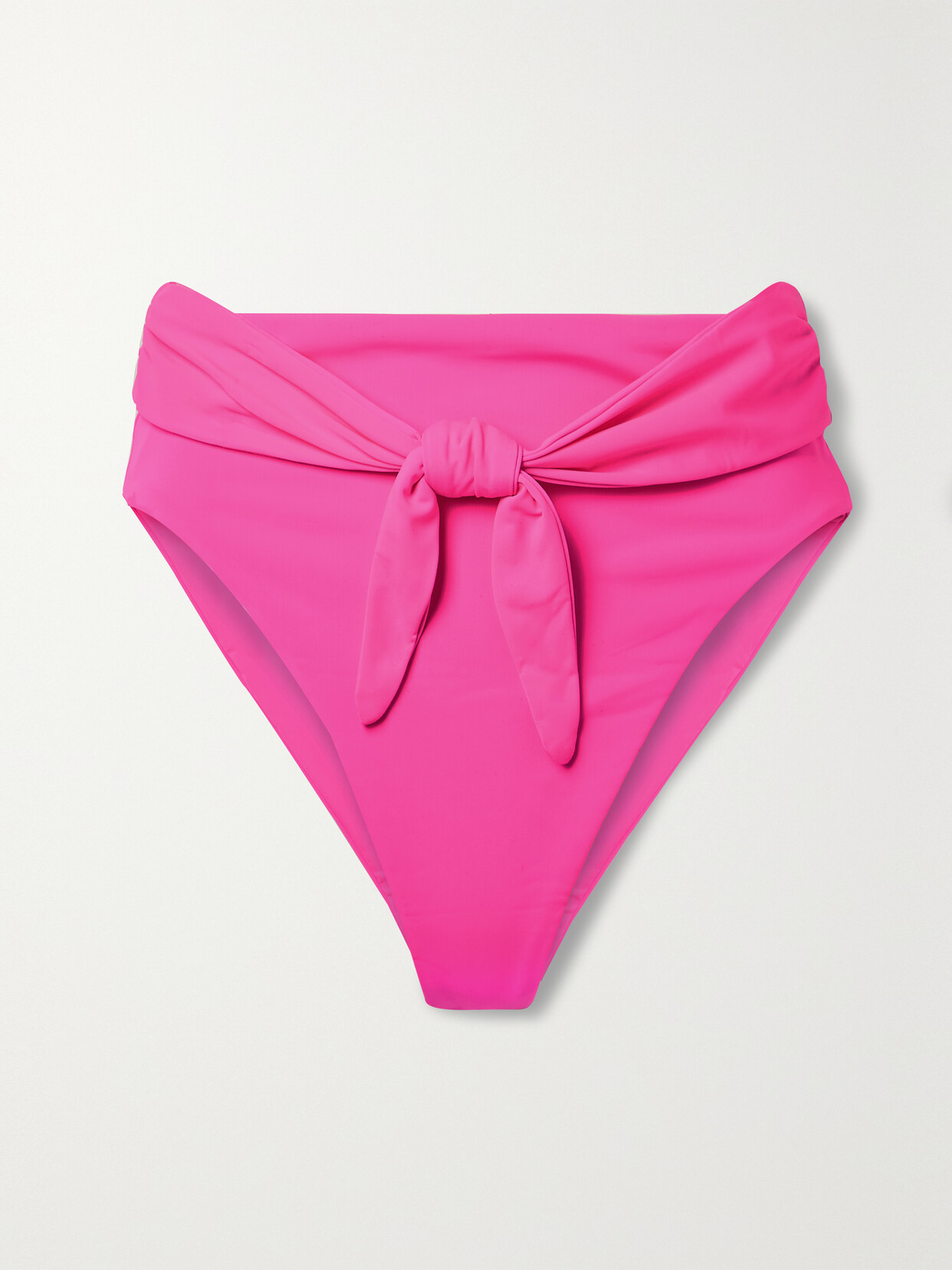 Mara Hoffman - Goldie Tie-front Recycled Bikini Briefs - Pink