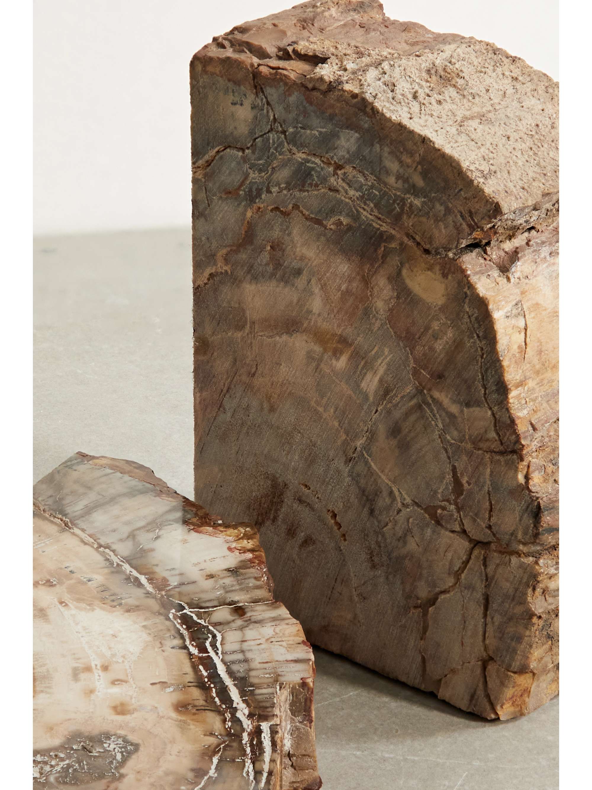 JIA JIA Crystallized wood bookends