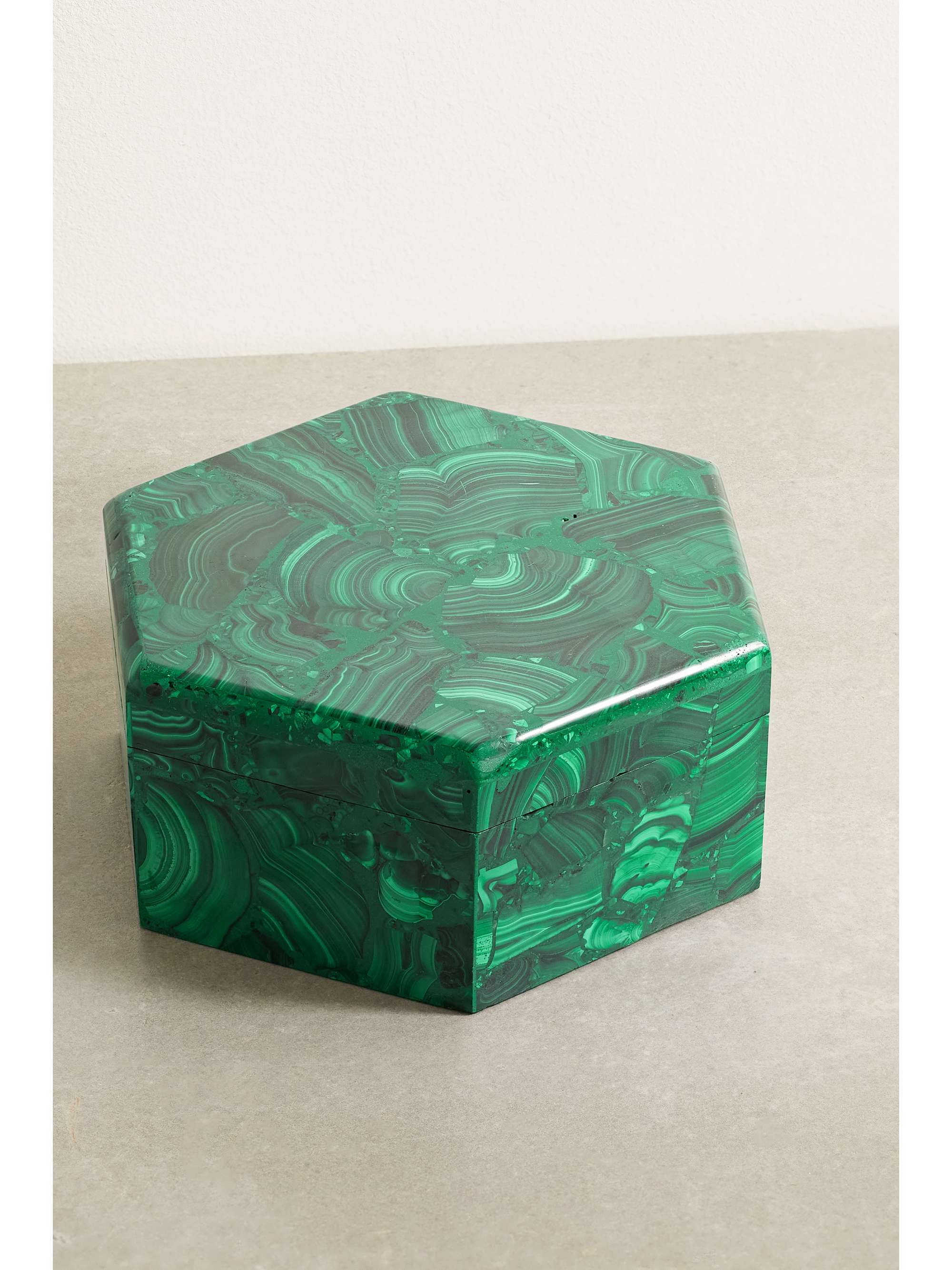 JIA JIA Boîte à bijoux en malachite