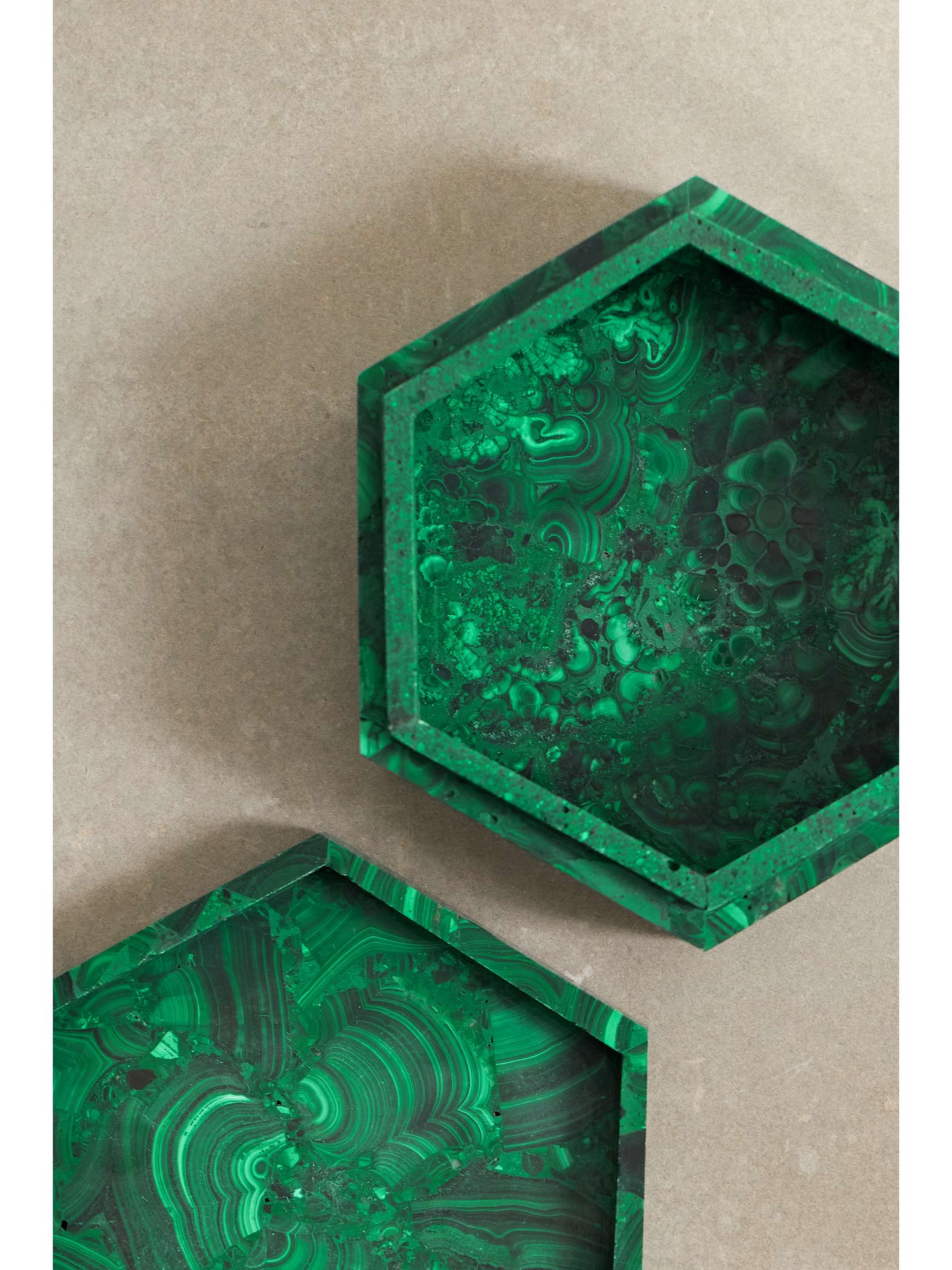 JIA JIA Boîte à bijoux en malachite