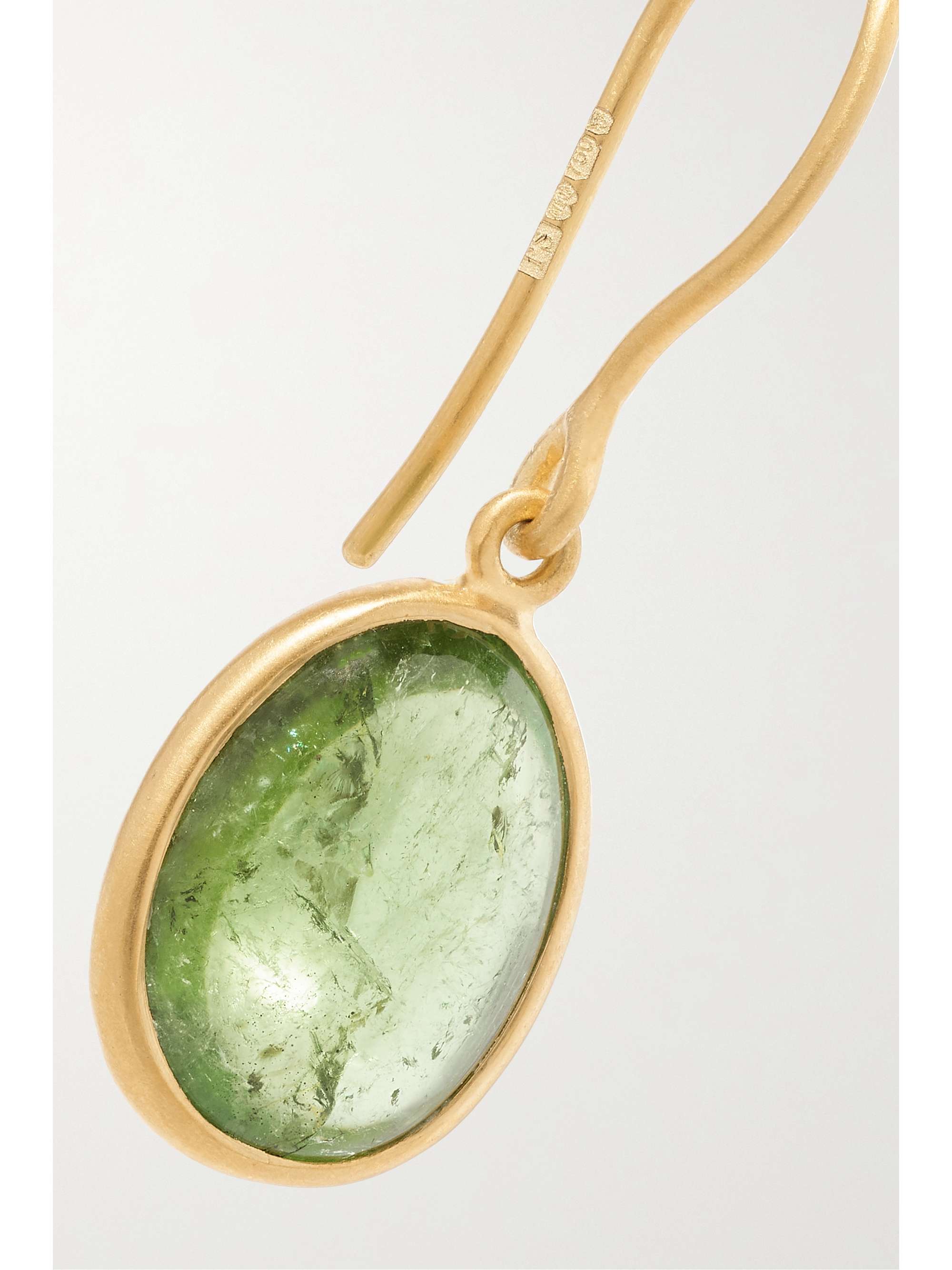 PIPPA SMALL Glacier Ohrringe aus 18 Karat Gold mit Turmalinen