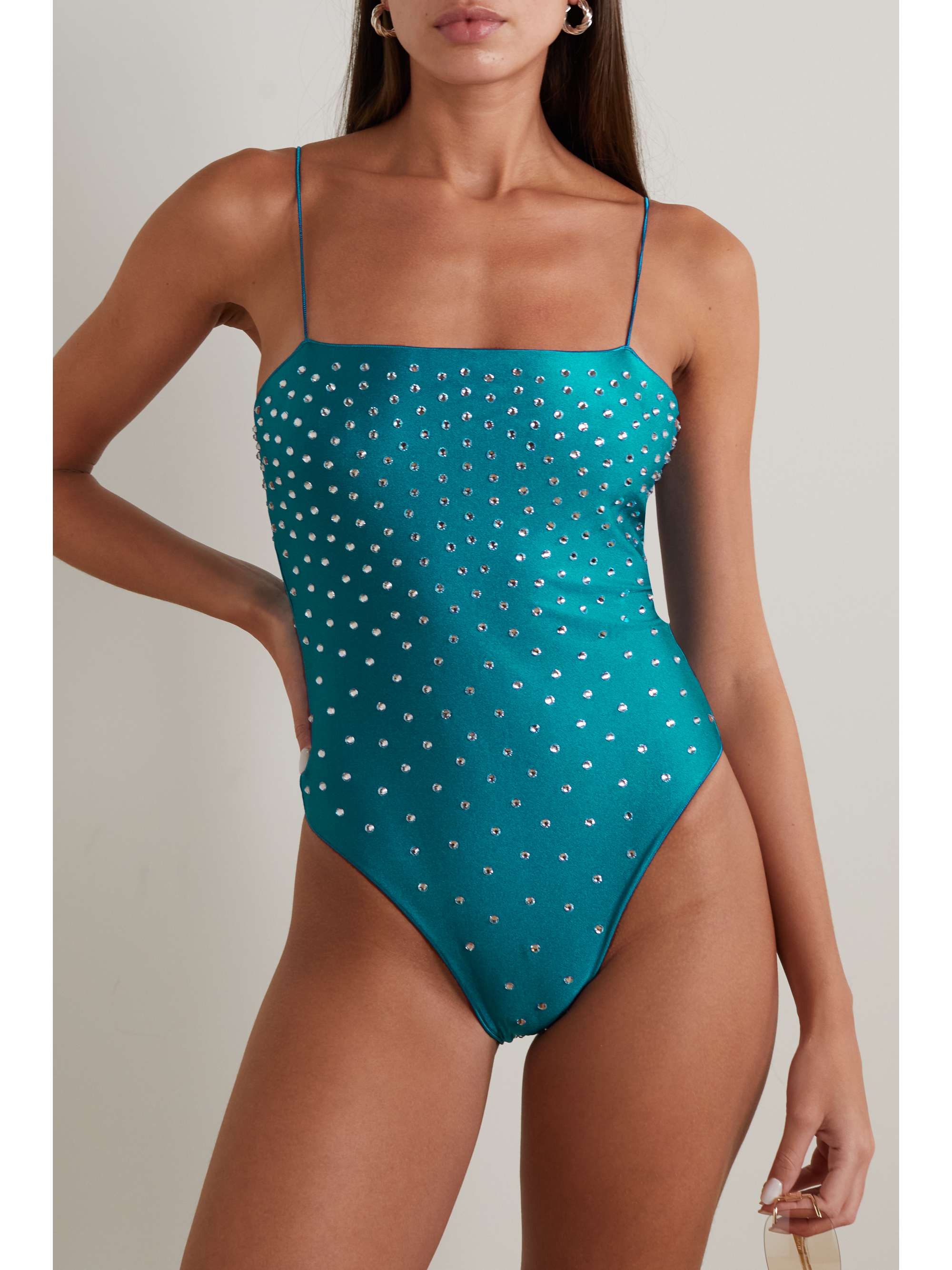 OSÉREE Gem crystalembellished swimsuit NETAPORTER