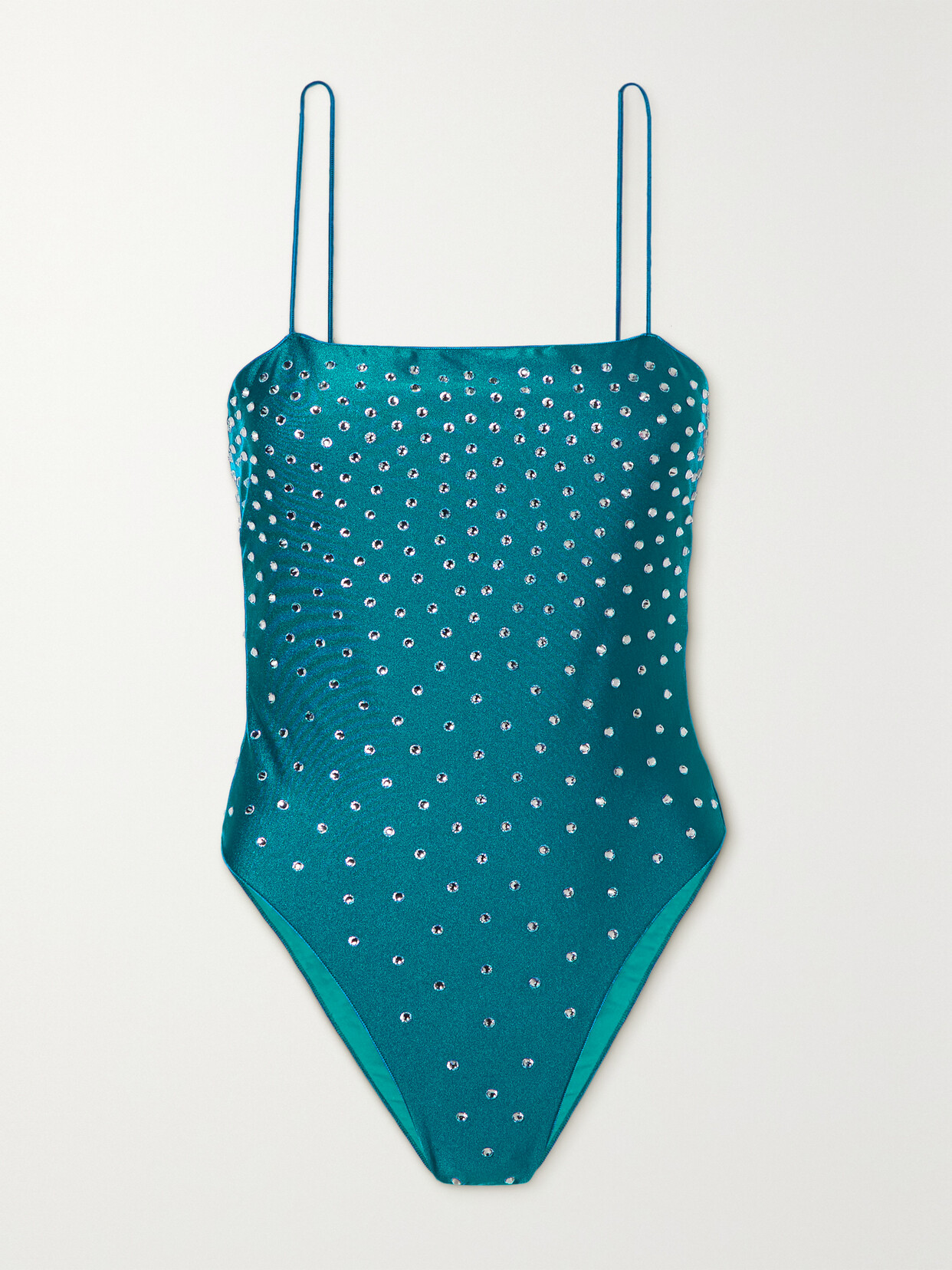 Oséree - Gem Crystal-embellished Swimsuit - Blue