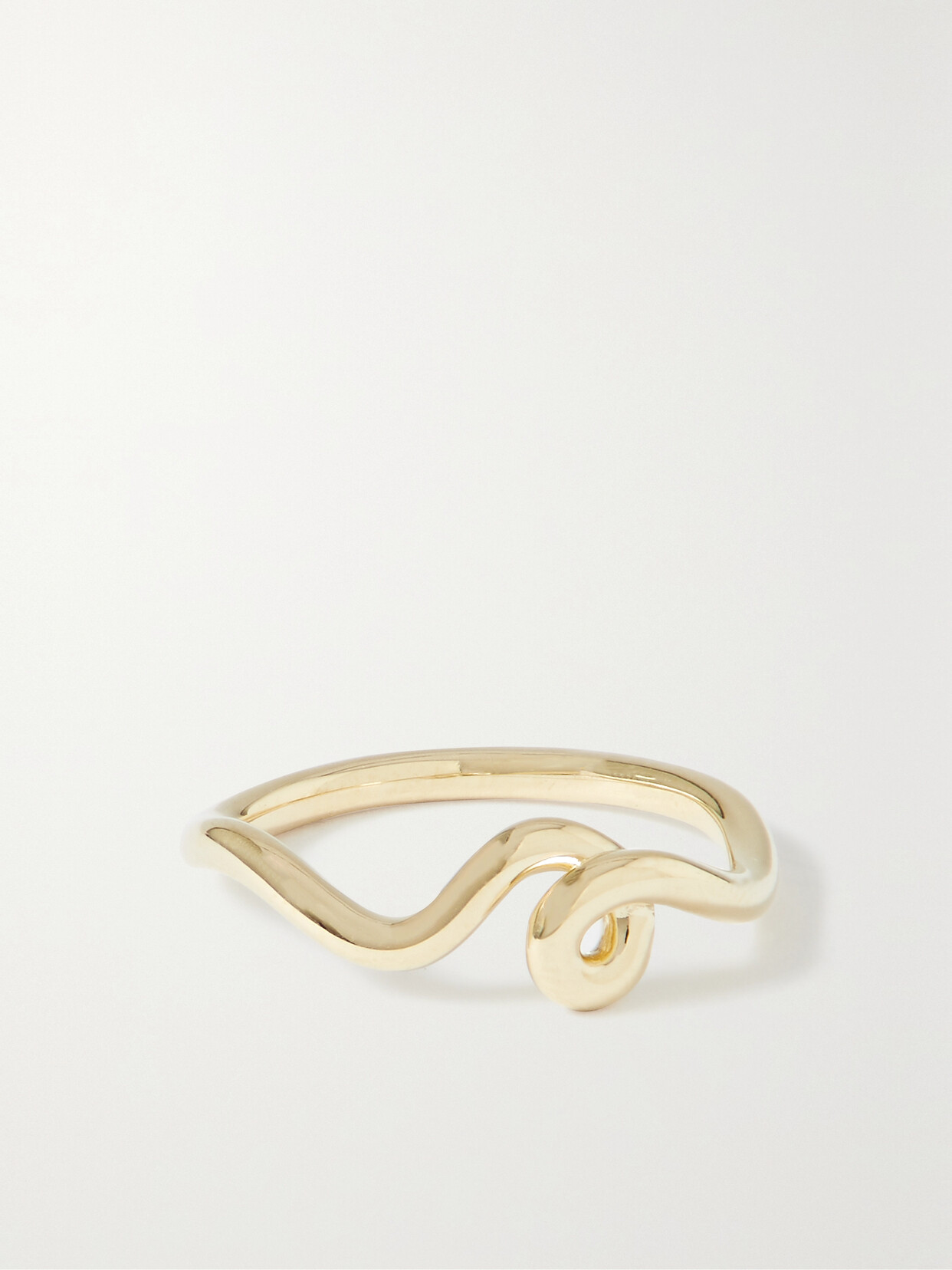 Bea Bongiasca - Wave 9-karat Gold Ring - 10