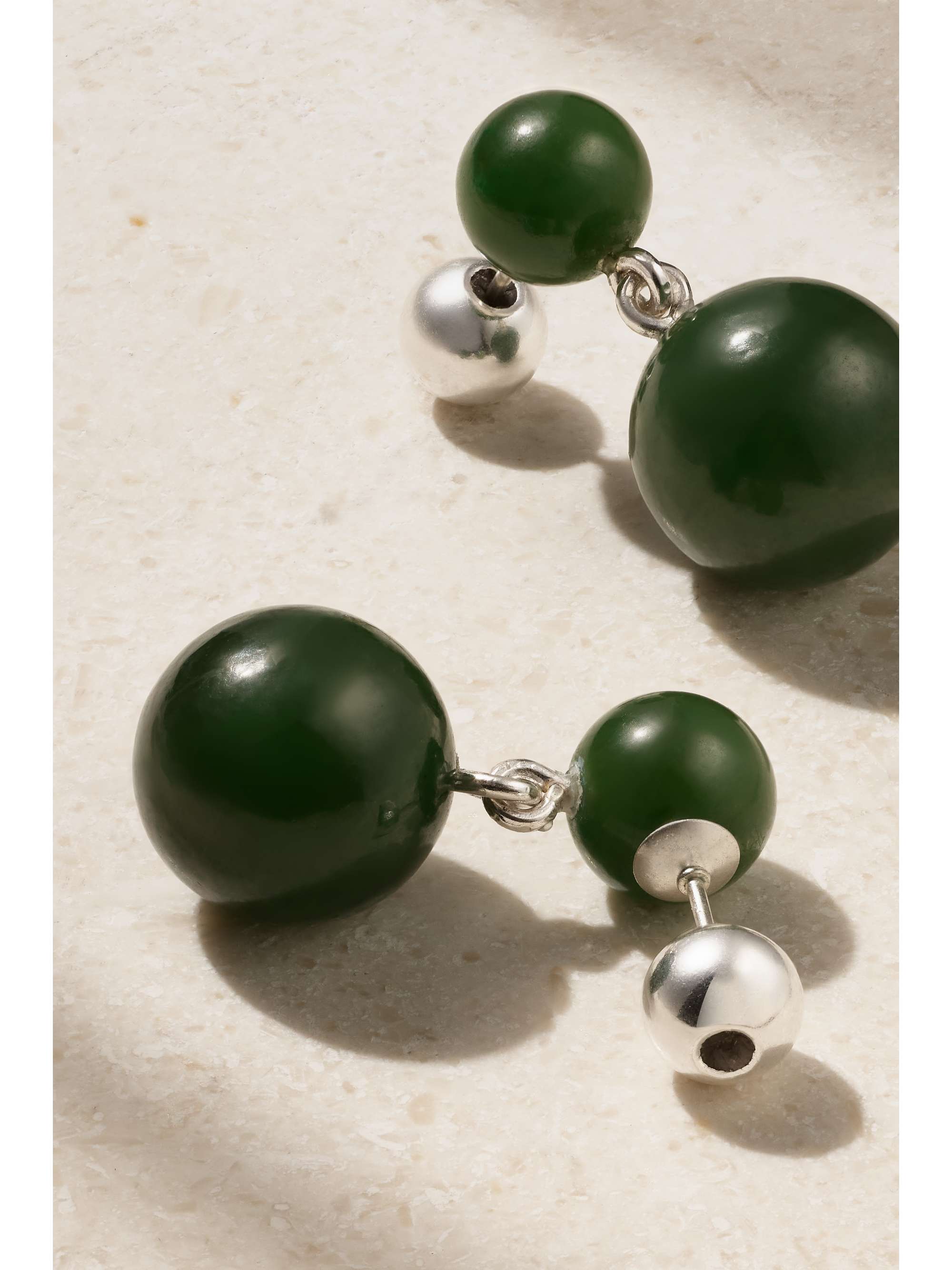 SOPHIE BUHAI Everyday silver jade single earring