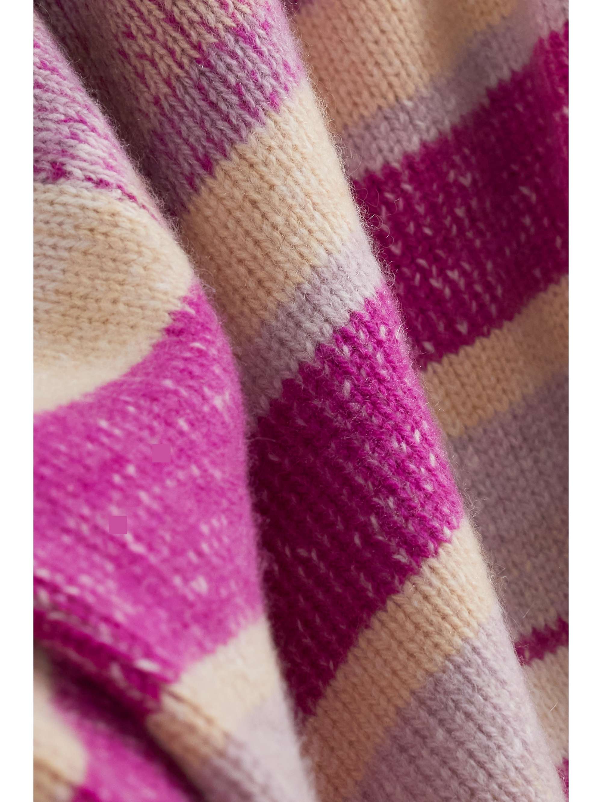 THE ELDER STATESMAN Striped cashmere blanket NETAPORTER