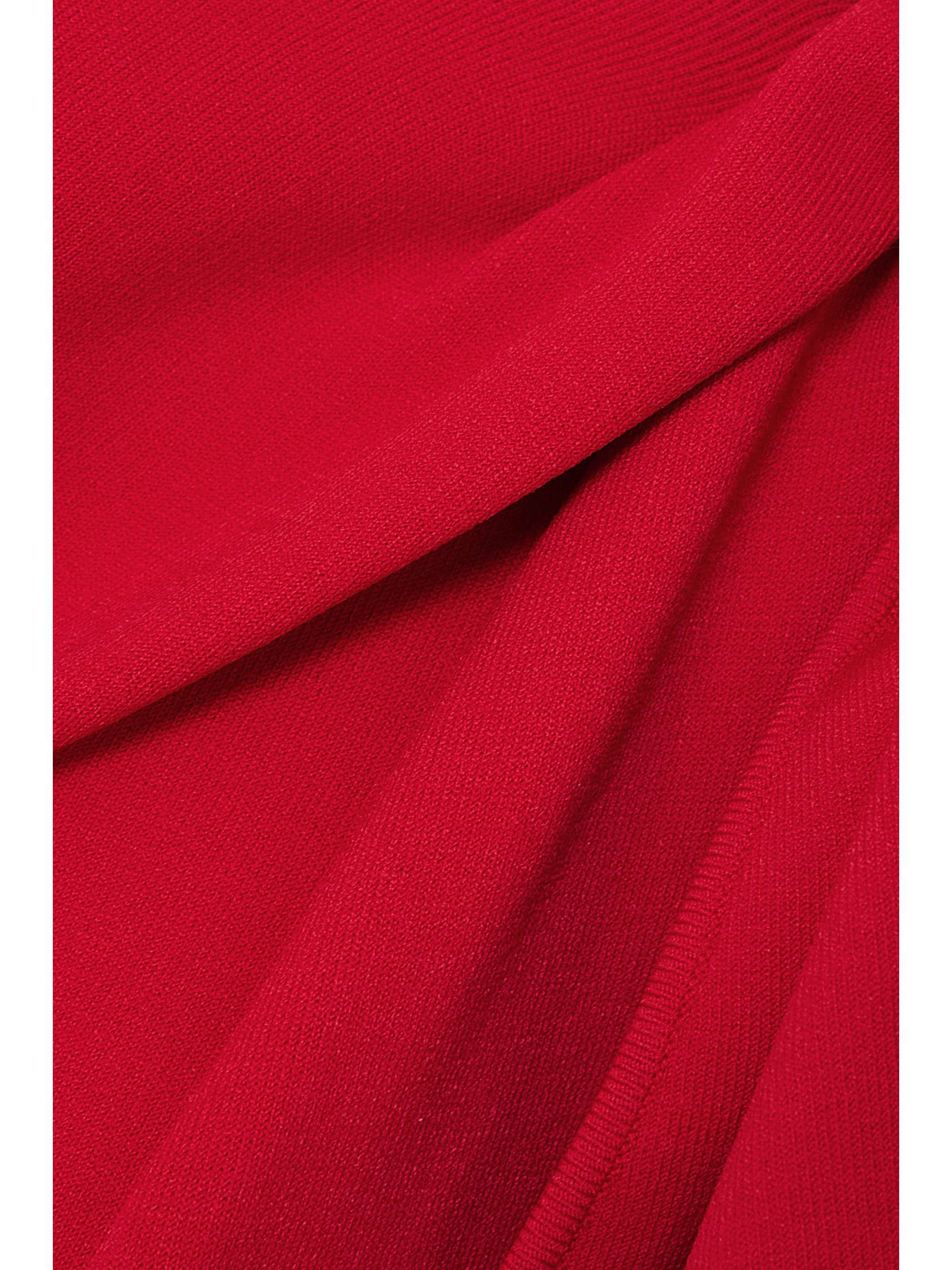 ROLAND MOURET 레이디 노티드 스트레치 저지 맥시 드레스