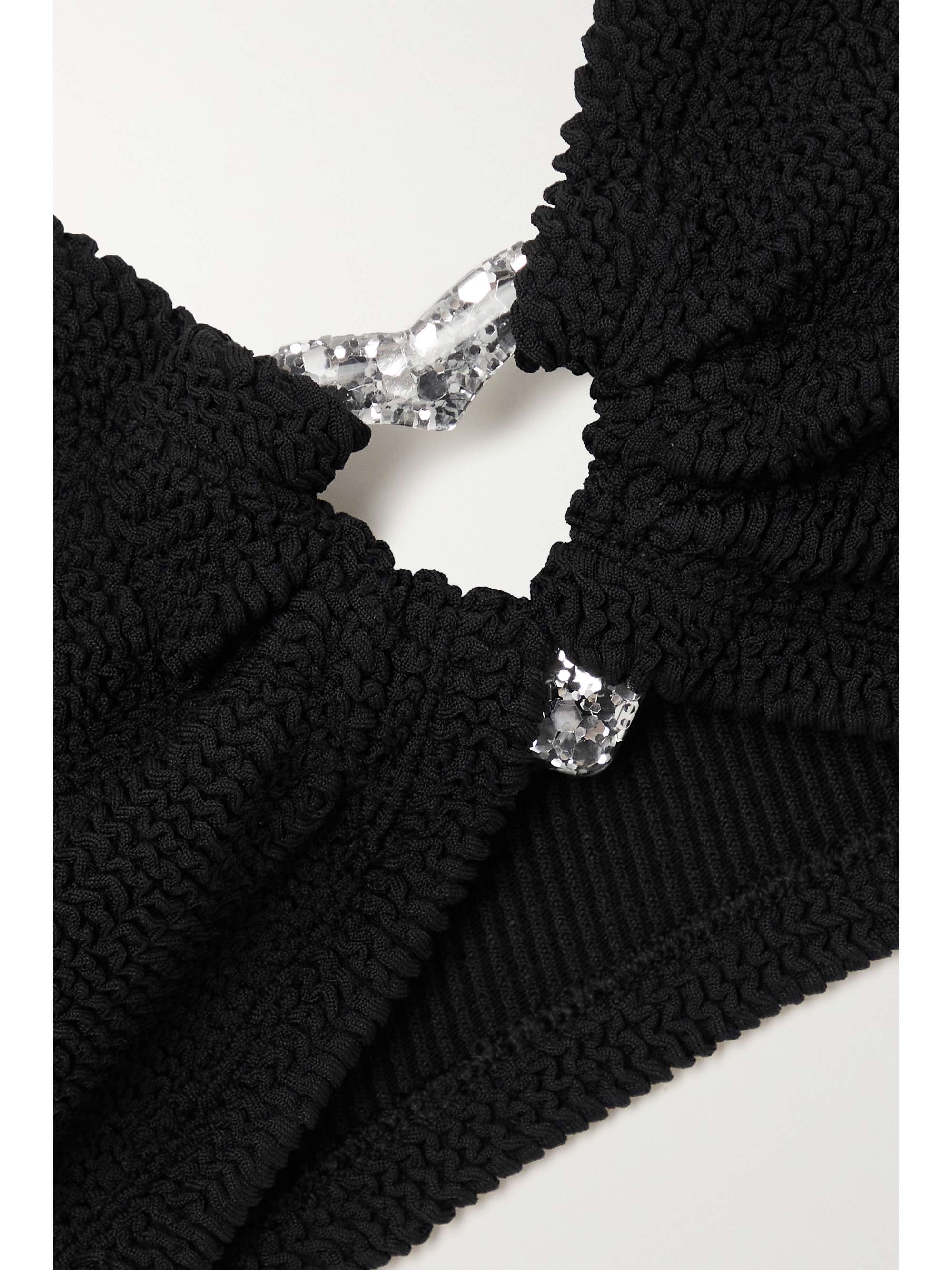 HUNZA G Jessica seersucker bikini