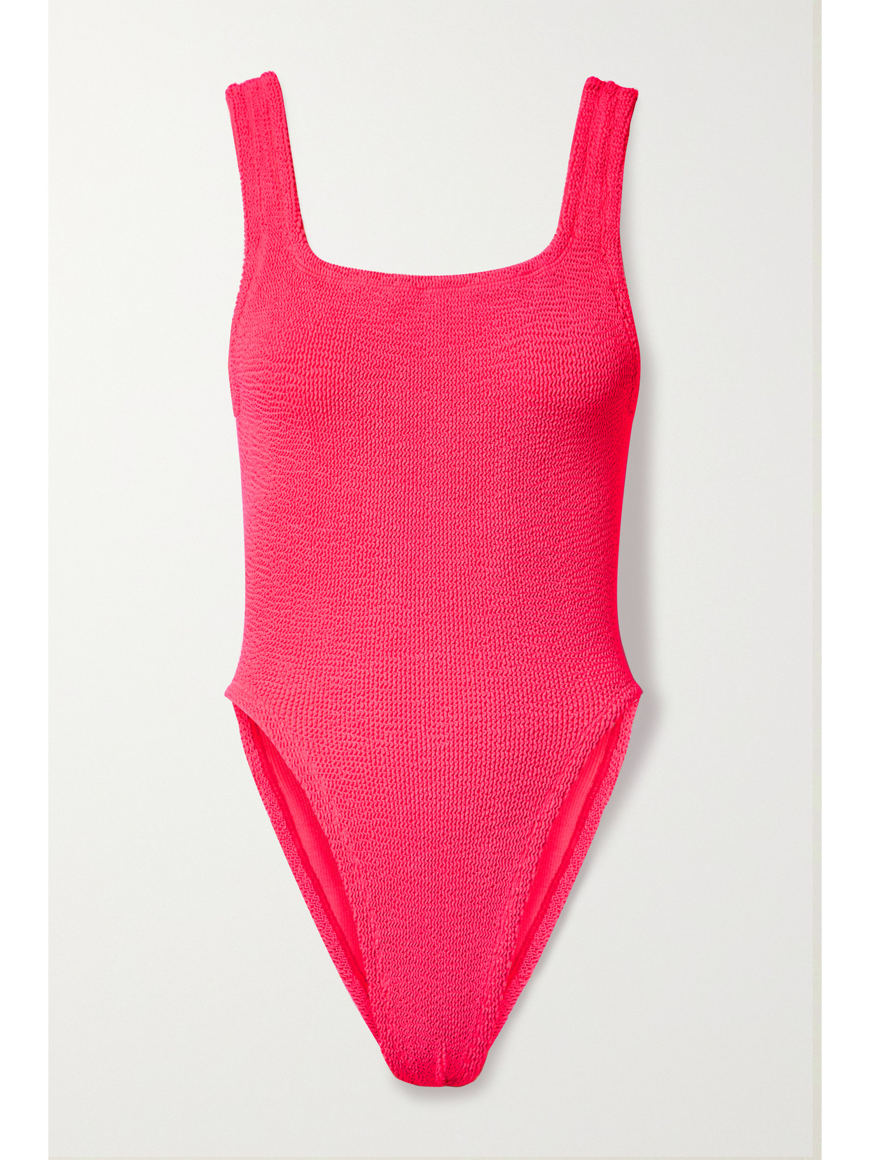 Hunza G - Seersucker Swimsuit - Pink