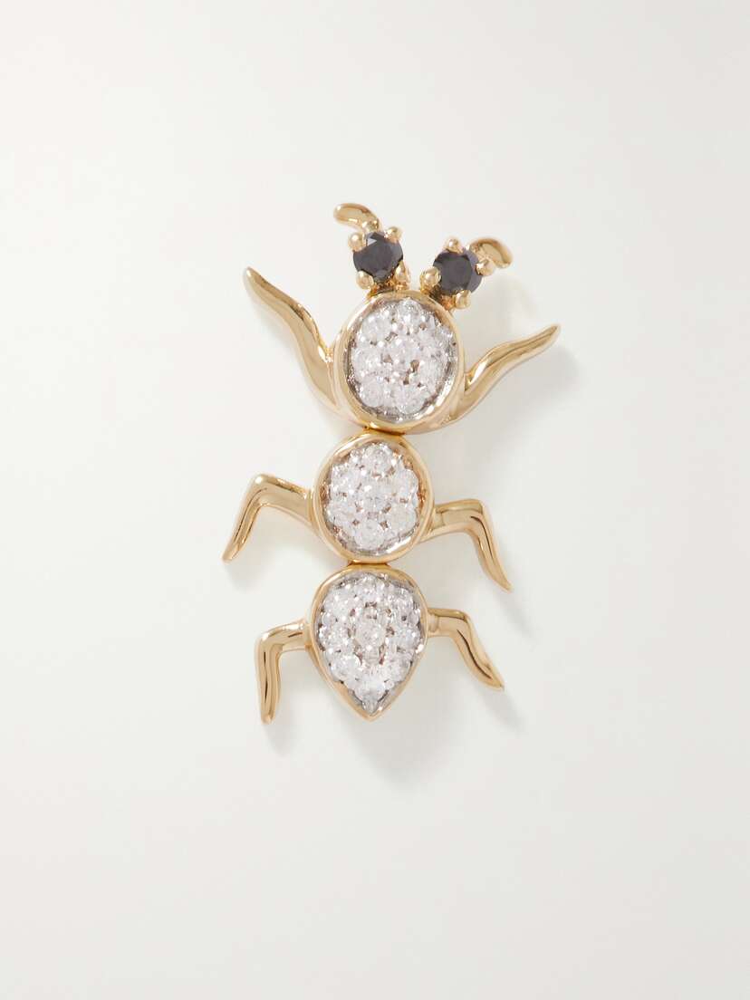 Yvonne Léon 9-karat Gold Diamond Single Earring