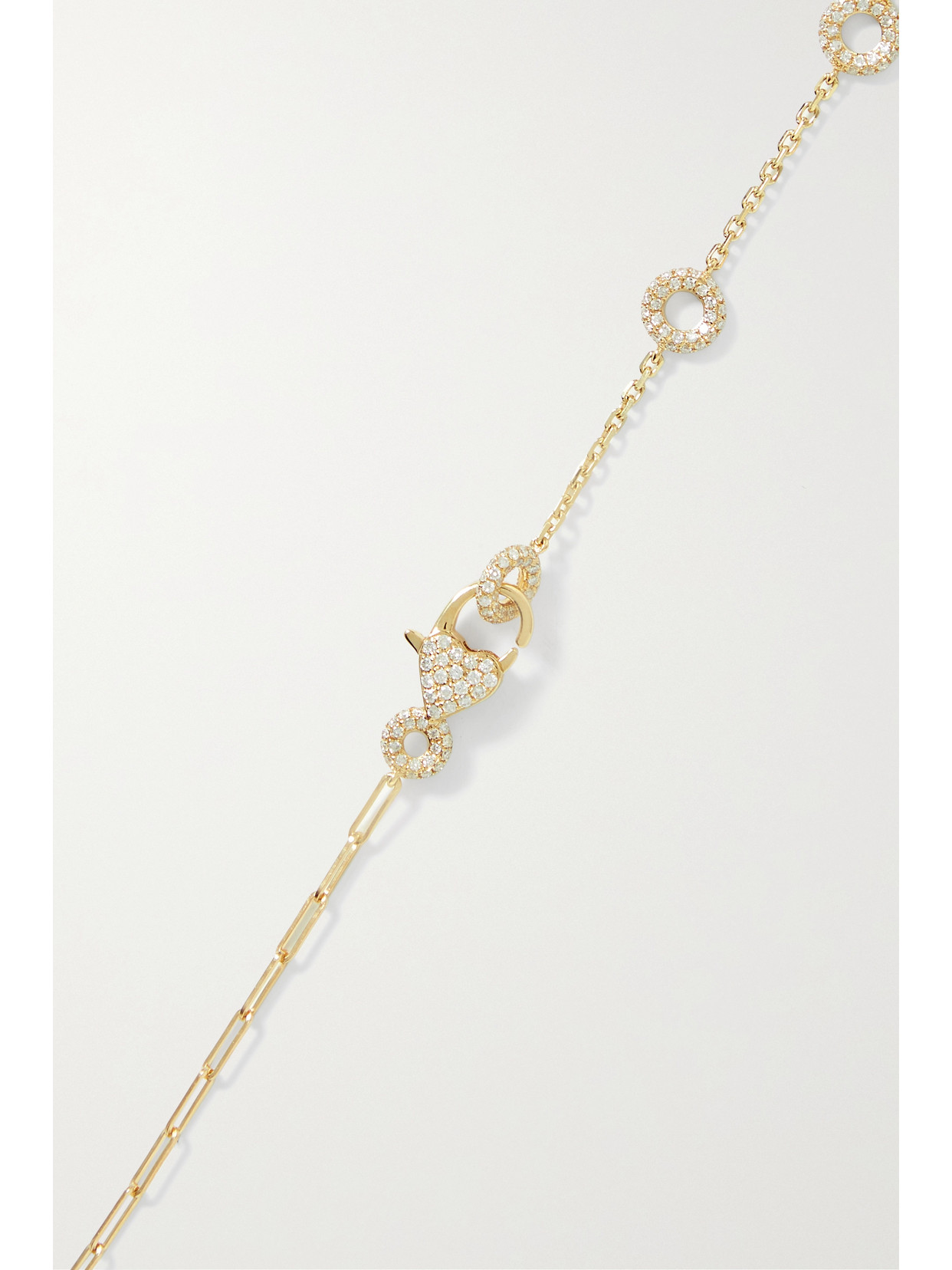 Yvonne Léon 18-karat Gold Diamond Necklace In Gold
