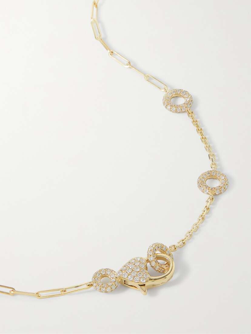 Yvonne Léon 18-karat Gold Diamond Necklace