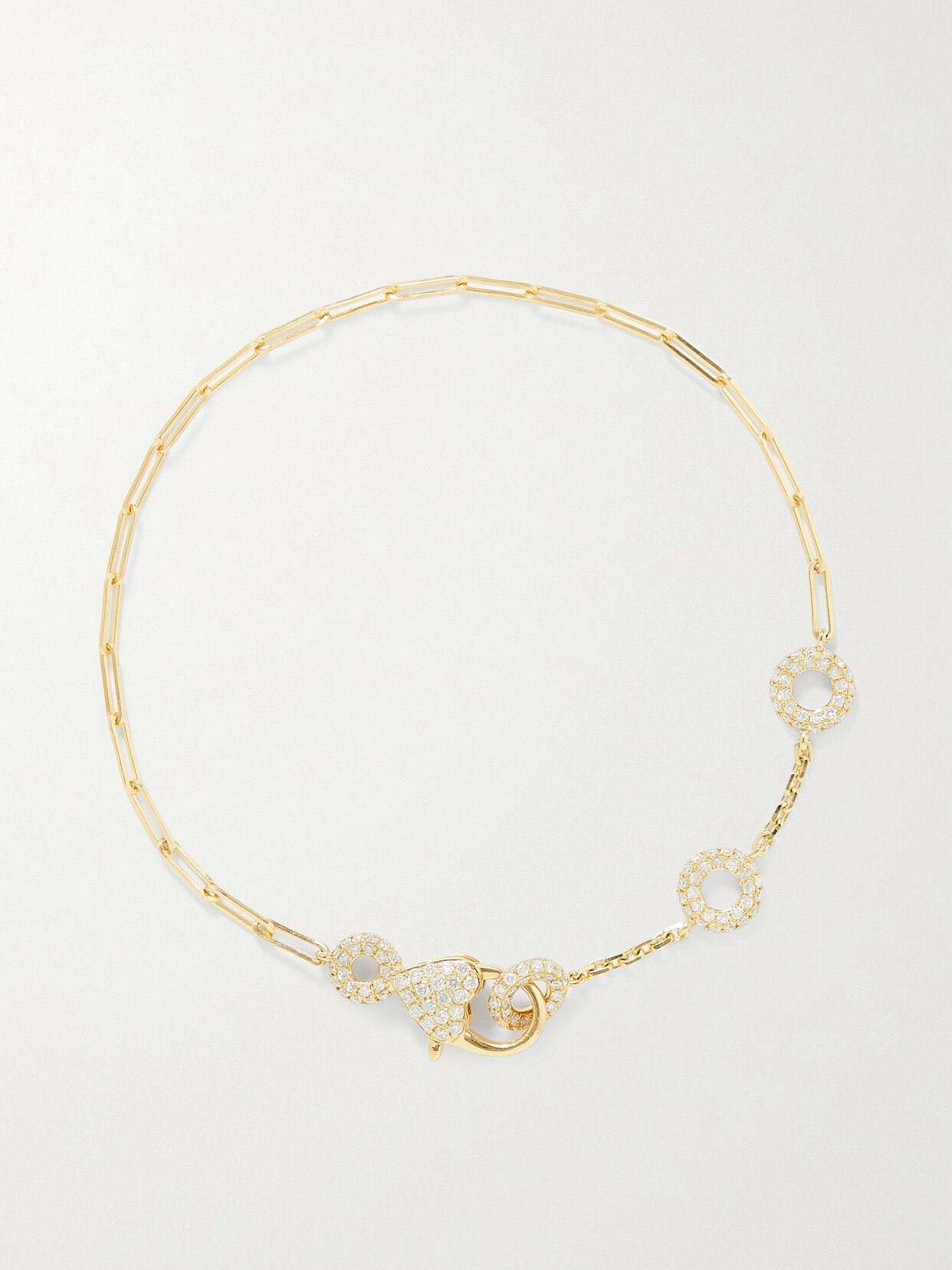 Yvonne Léon 18-karat Gold Diamond Bracelet