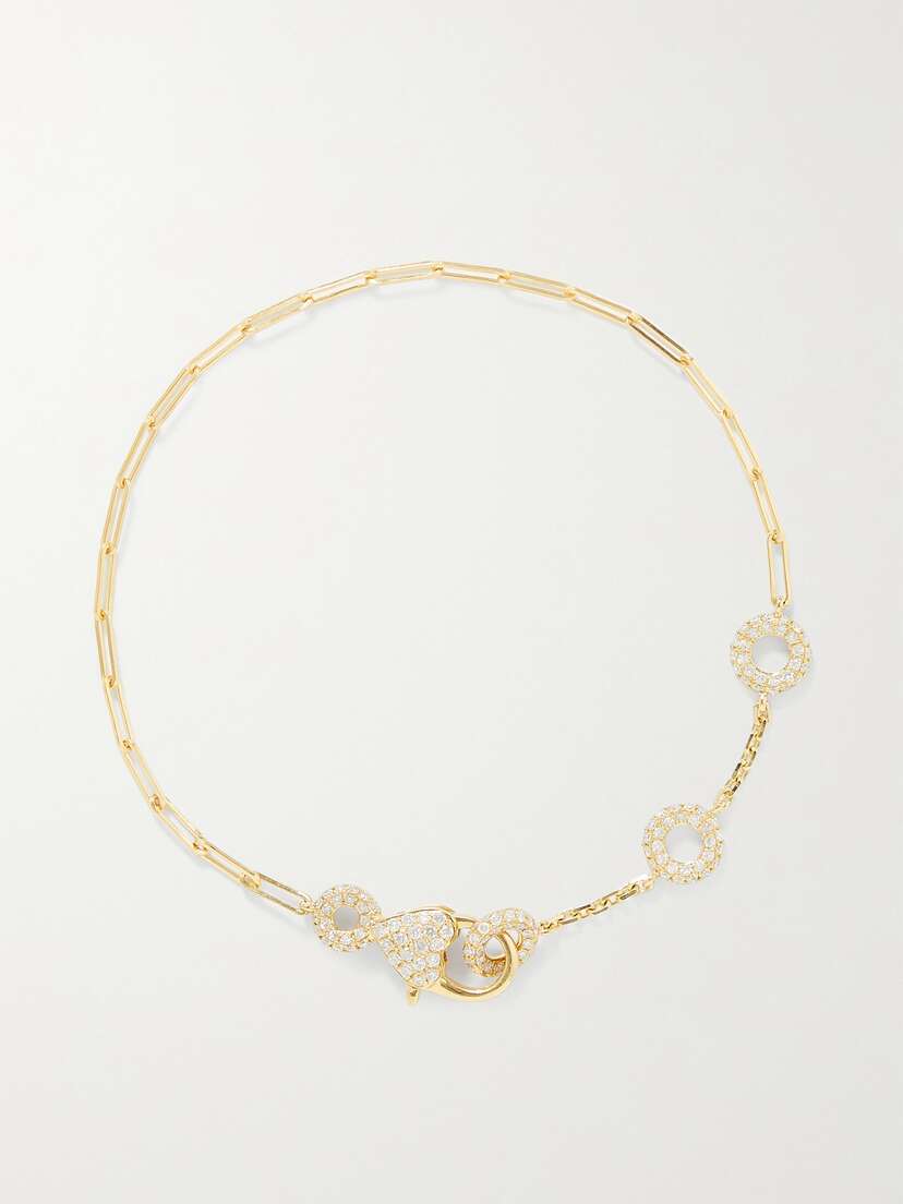Yvonne Léon 18-karat Gold Diamond Bracelet