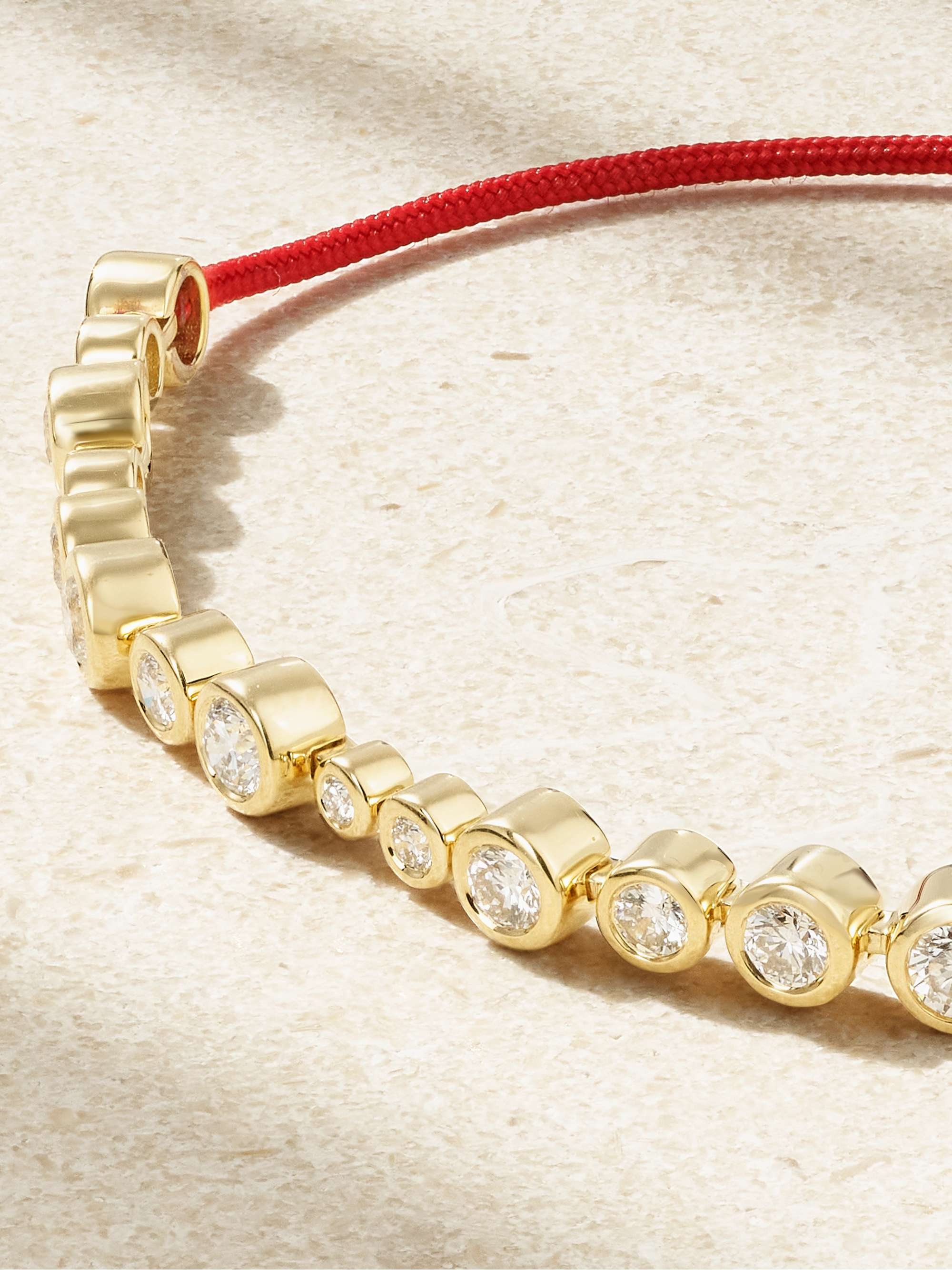KIMAÏ Salazar 18-karat gold laboratory-grown diamond bracelet