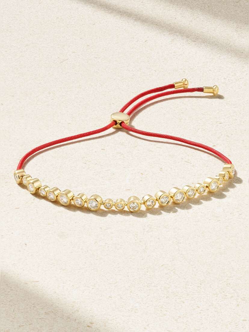 Kimaï Salazar 18-karat Gold Laboratory-grown Diamond Bracelet