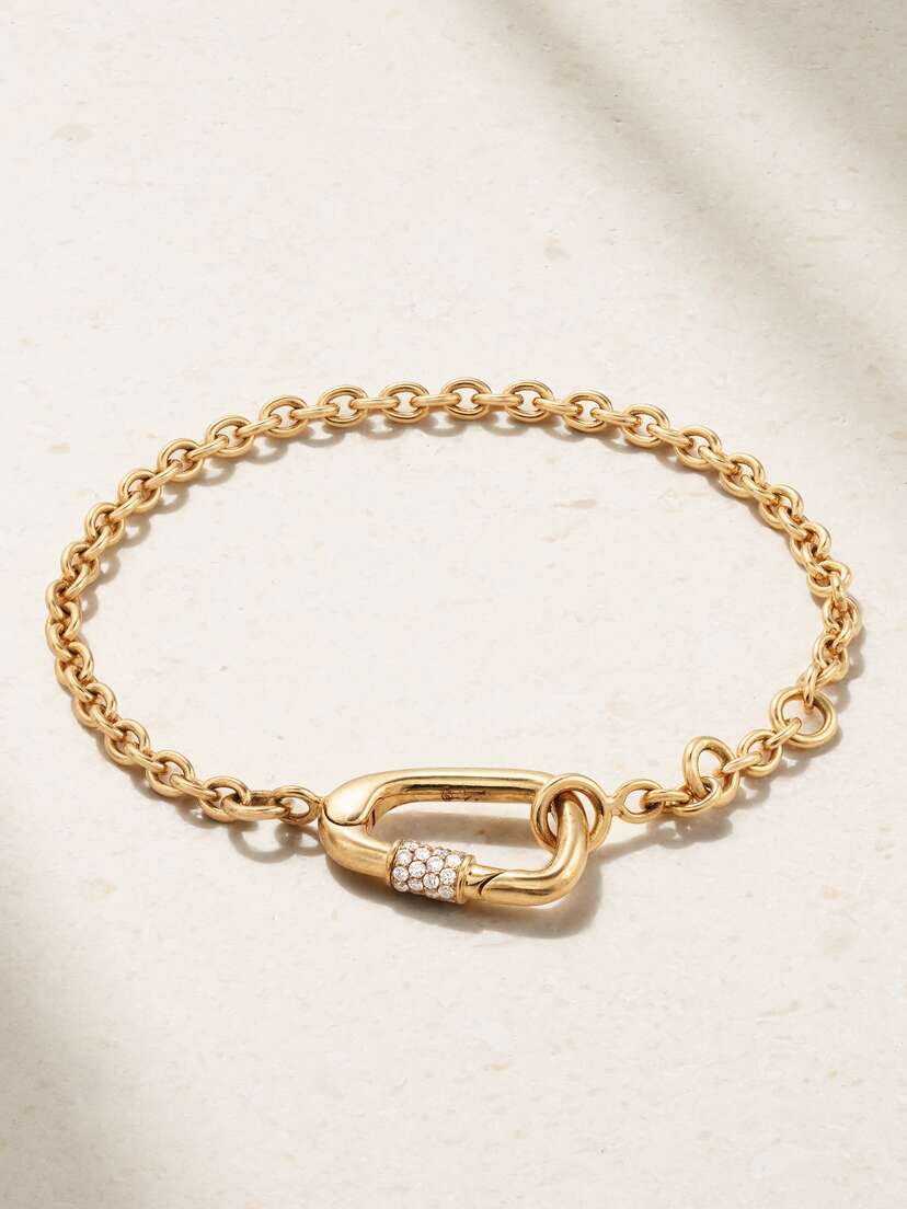 Kimaï Atlas 18-karat Gold Diamond Bracelet