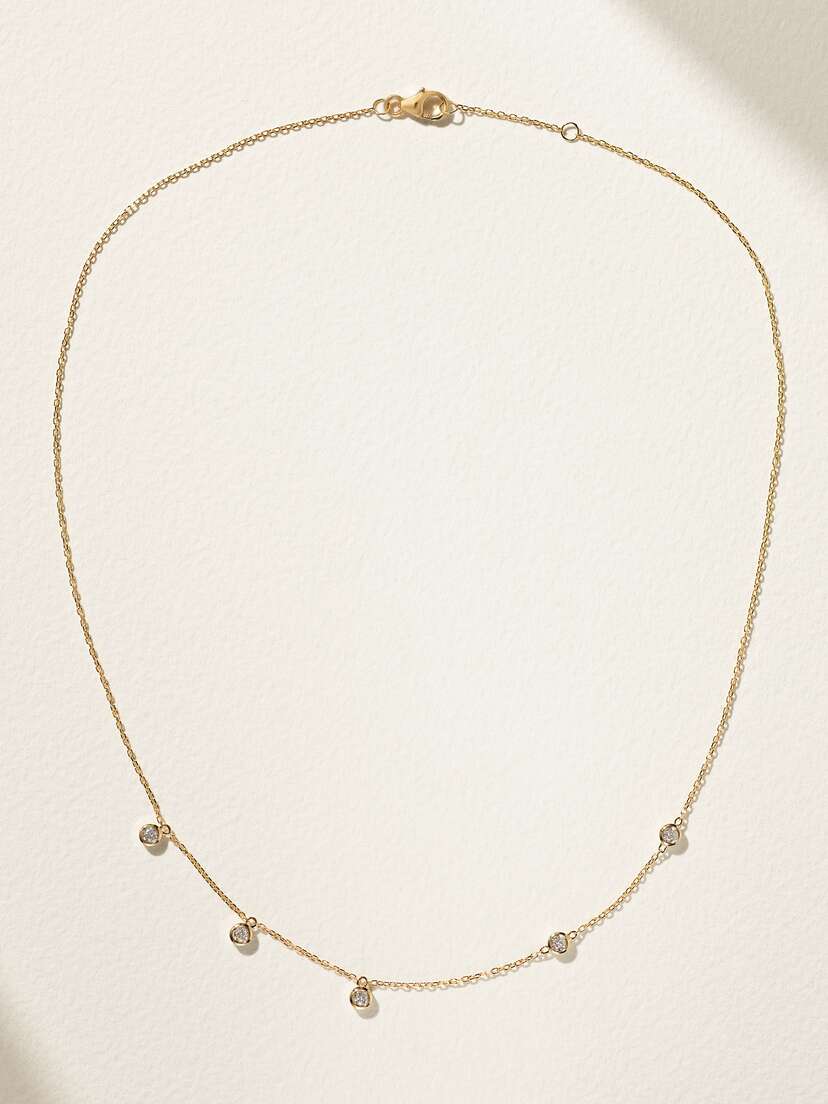 Kimaï Ivy 18-karat Recycled Gold Laboratory-grown Diamond Necklace
