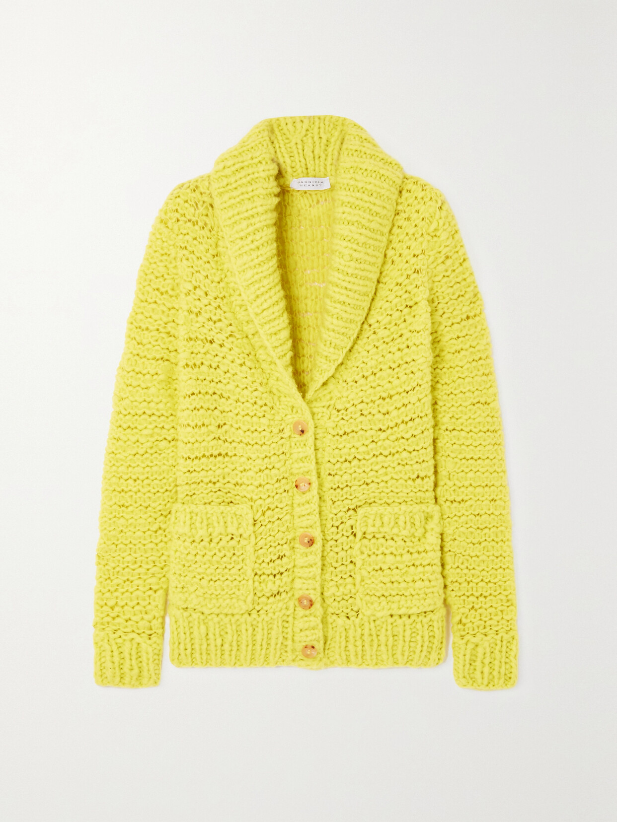 Gabriela Hearst - Moses Cashmere Cardigan - Yellow