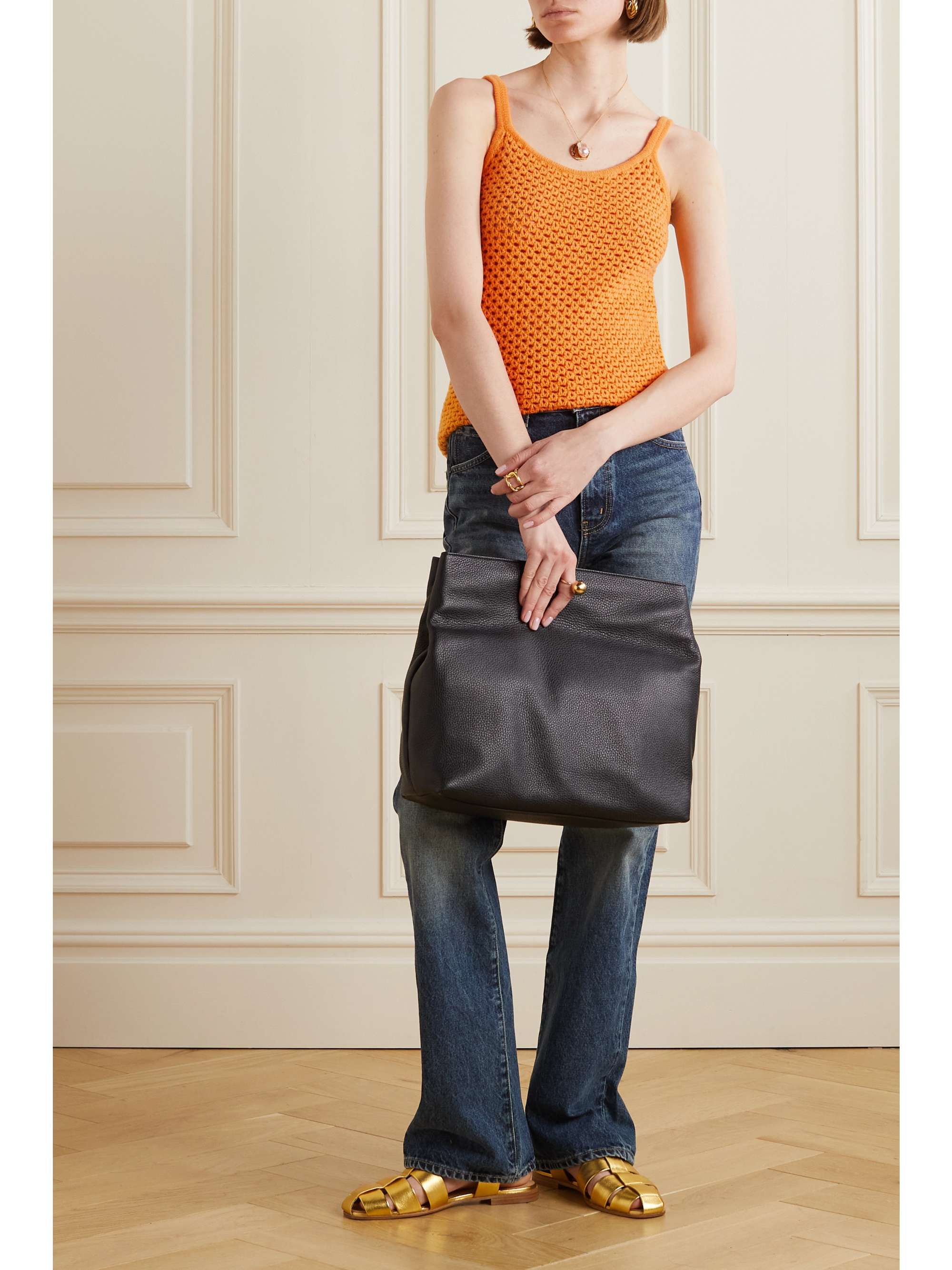 GABRIELA HEARST Mali honeycomb-knit wool tank