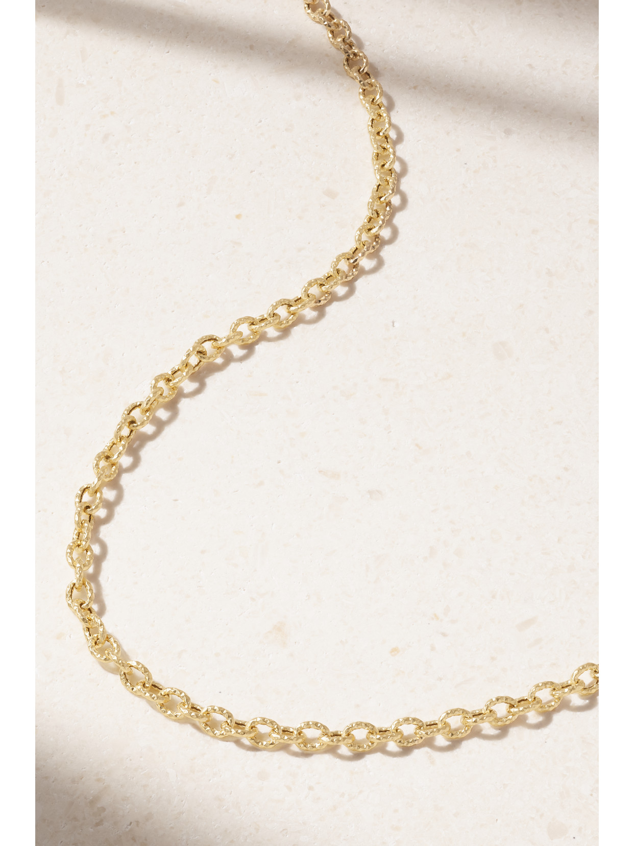 Shop Carolina Bucci 18-karat Gold Chain Necklace