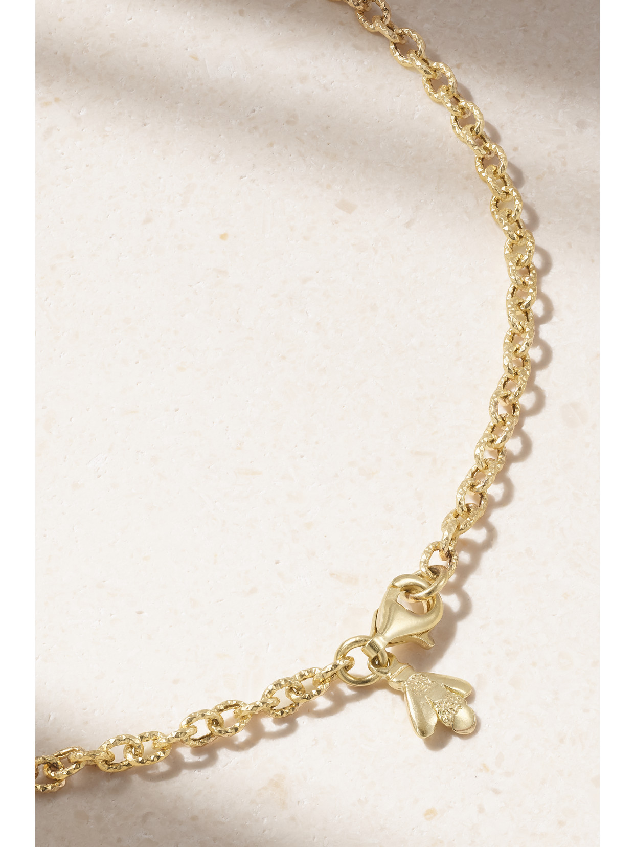 CAROLINA BUCCI 18-KARAT GOLD NECKLACE 