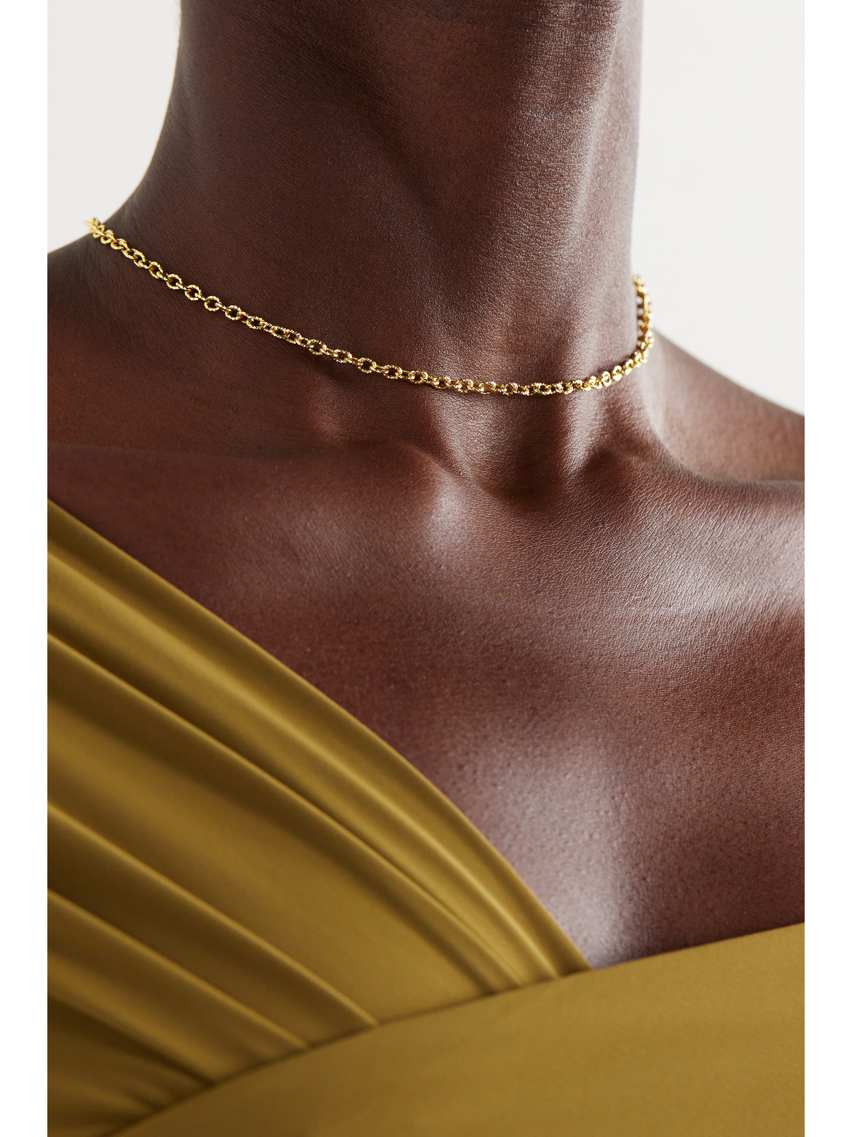 CAROLINA BUCCI 18-KARAT GOLD NECKLACE 