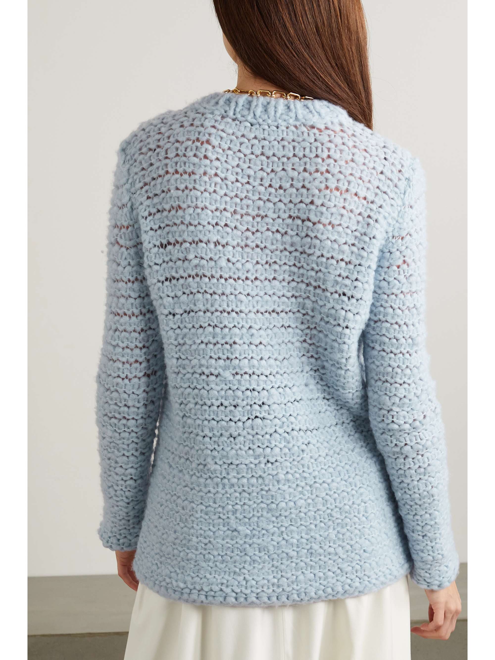 GABRIELA HEARST Larenzo open-knit cashmere sweater