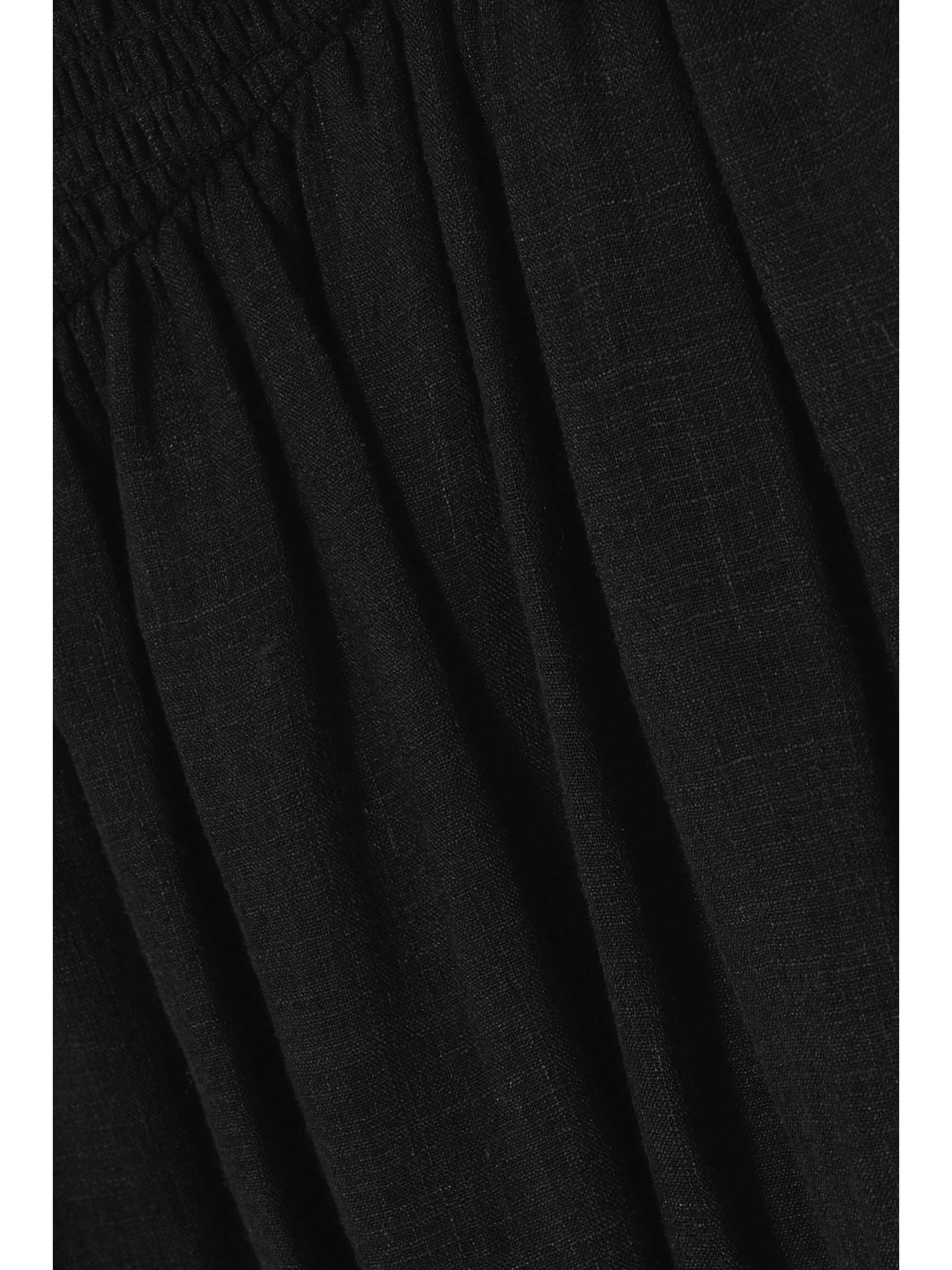 GABRIELA HEARST Maxwell shirred linen-gauze maxi skirt