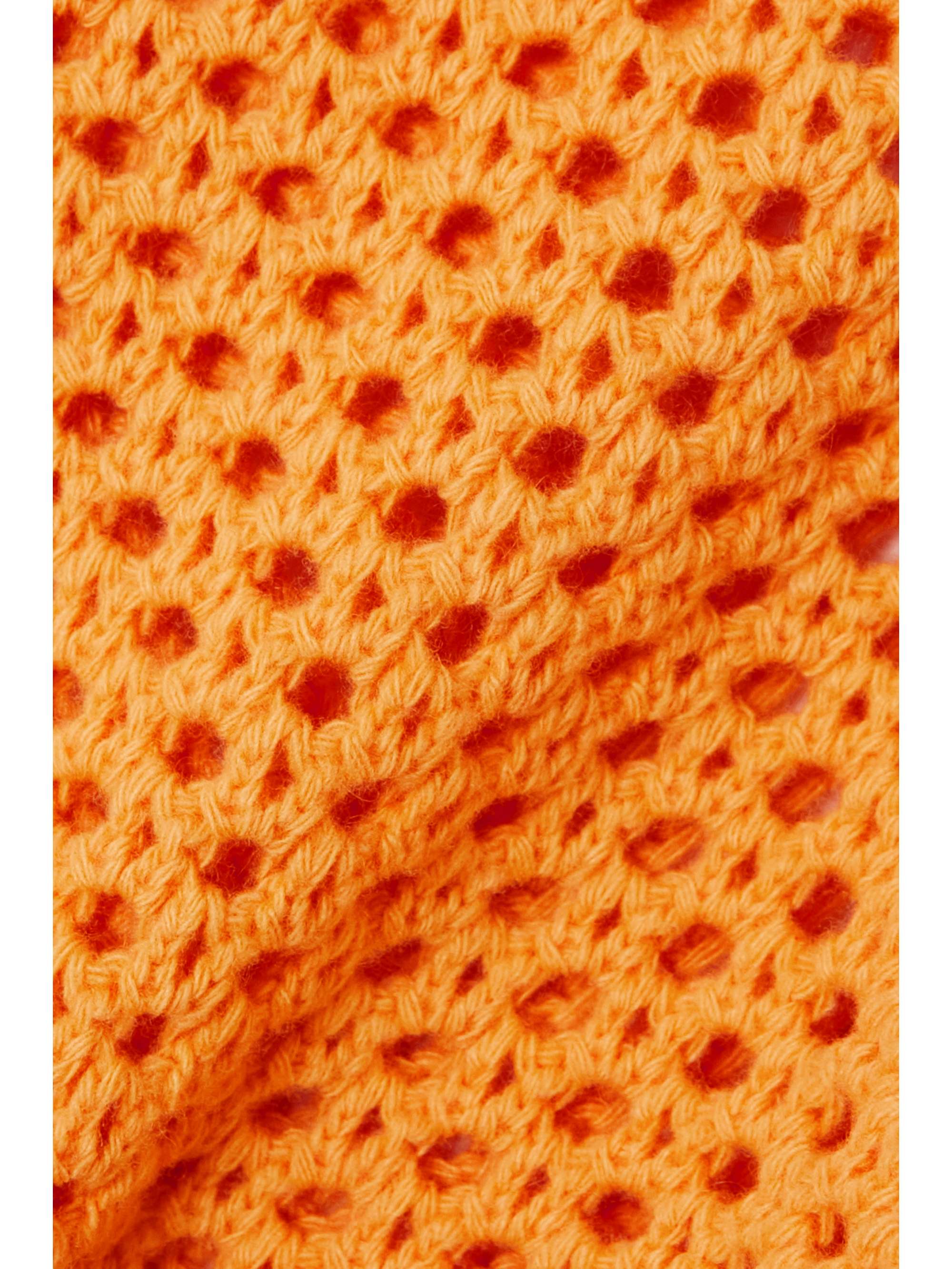 GABRIELA HEARST Bia crochetknit wool cardigan NETAPORTER