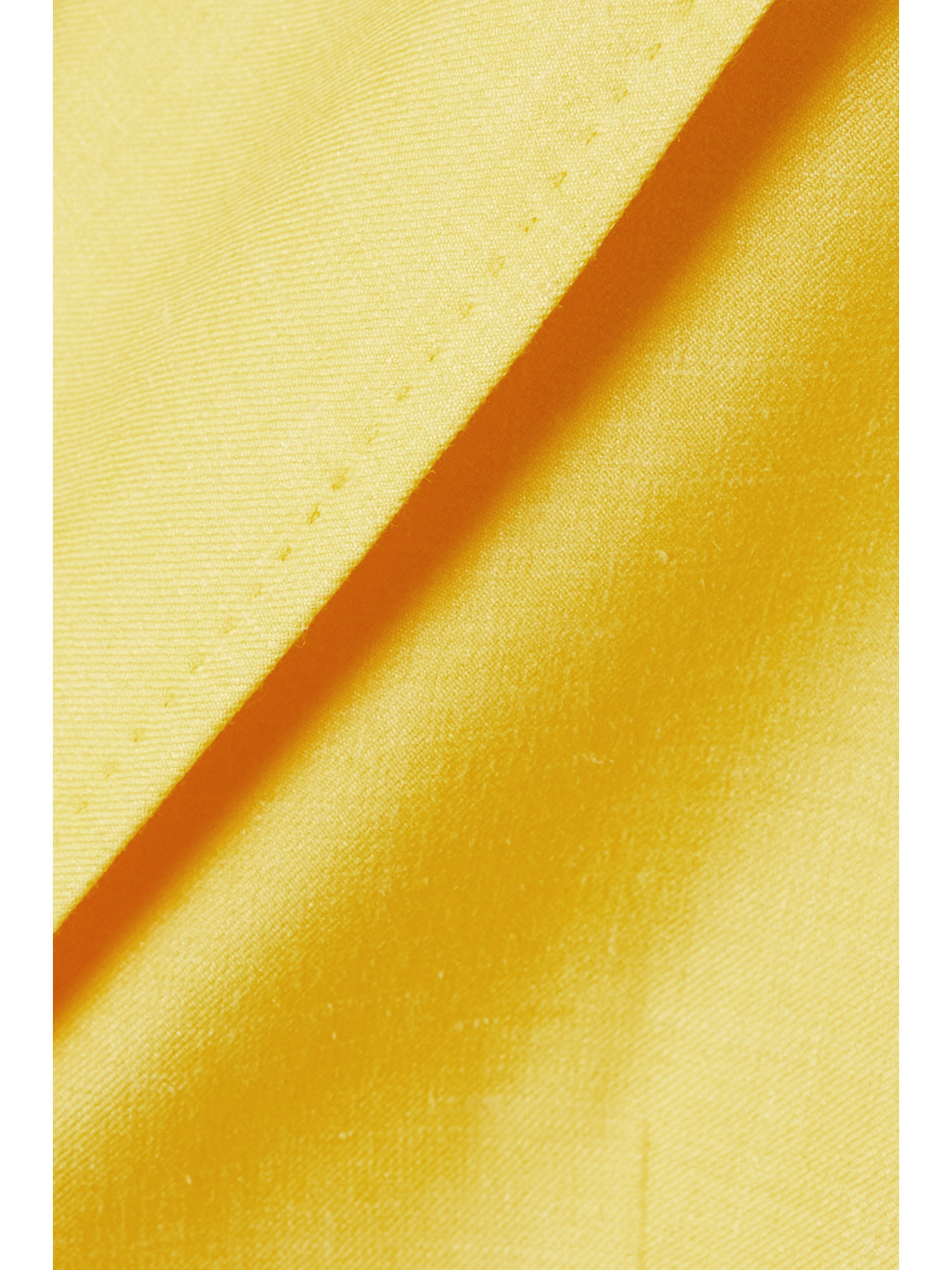 Gabriela Hearst Stephanie Double-breasted Wool, Silk And Linen-blend Twill Blazer In Yellow
