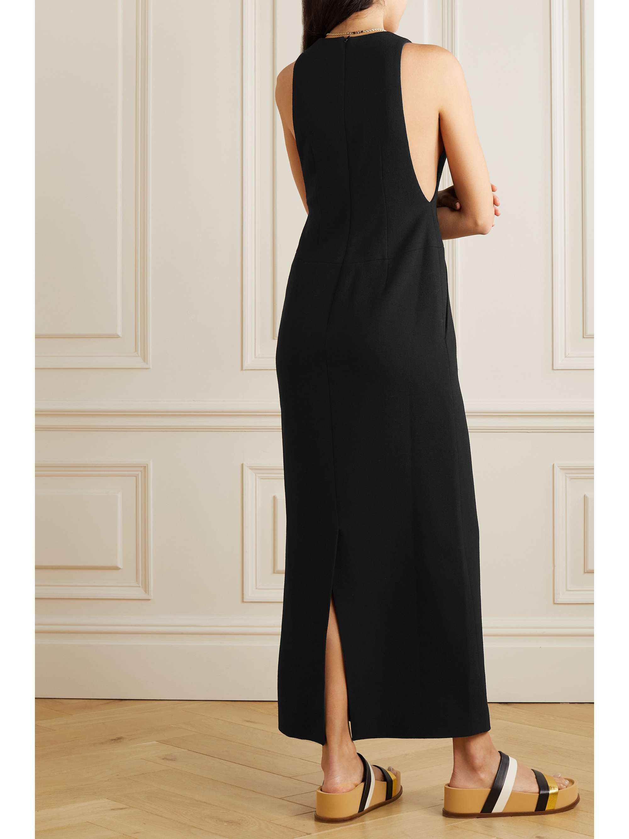 GABRIELA HEARST Wool-crepe midi dress