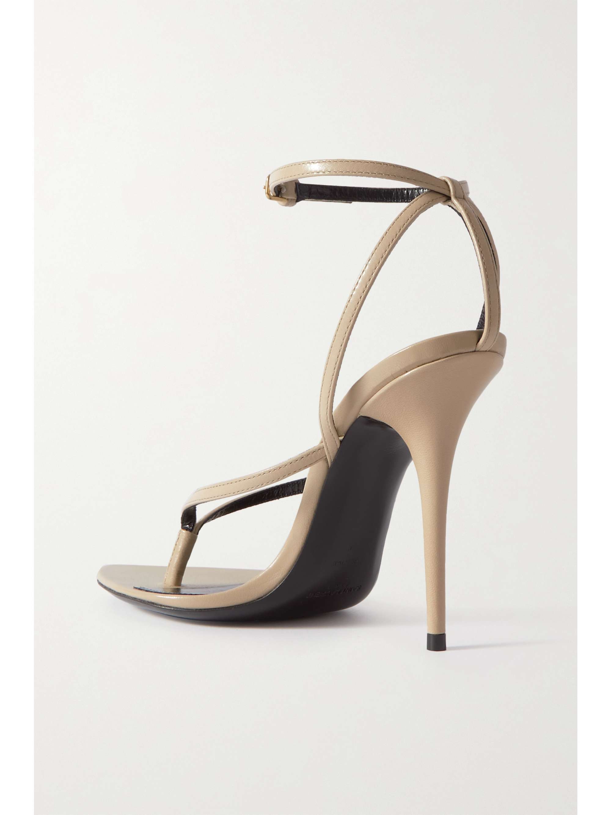 SAINT LAURENT Nadja leather sandals