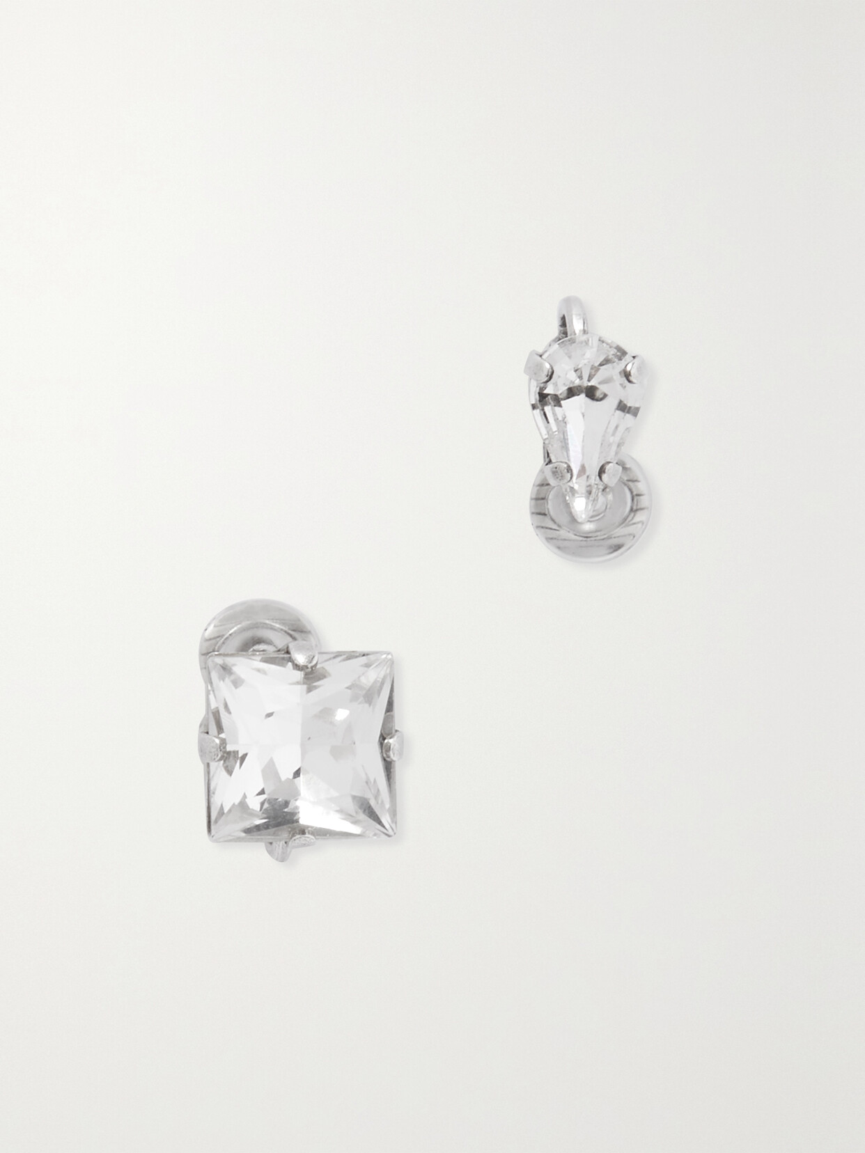 SAINT LAURENT - Silver-tone...