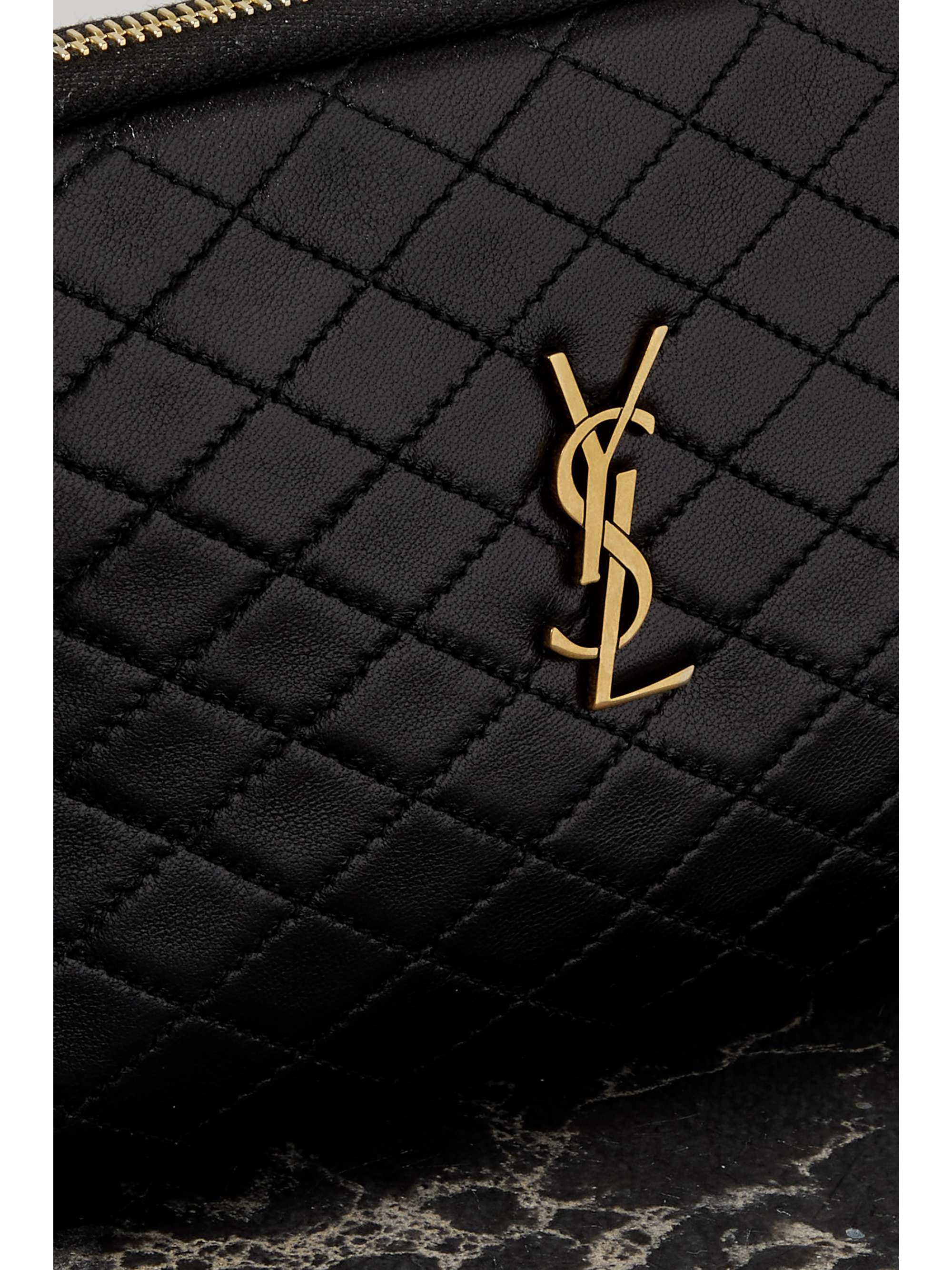 SAINT LAURENT Gaby quilted leather shoulder bag