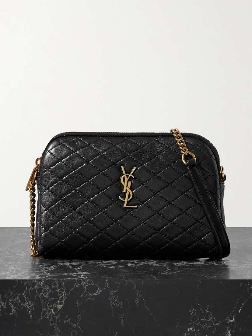 Saint Laurent Gaby Medium Quilted Leather Shoulder Bag