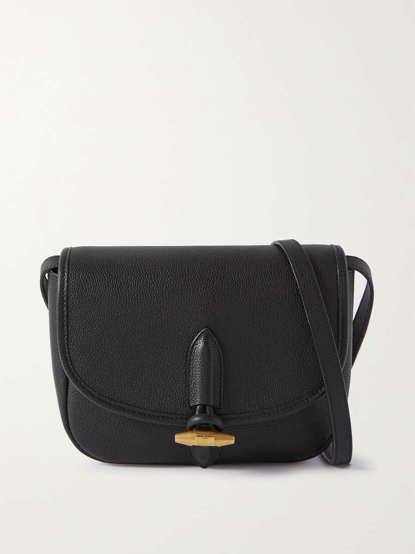 Saint Laurent Le Caban Textured-leather Shoulder Bag