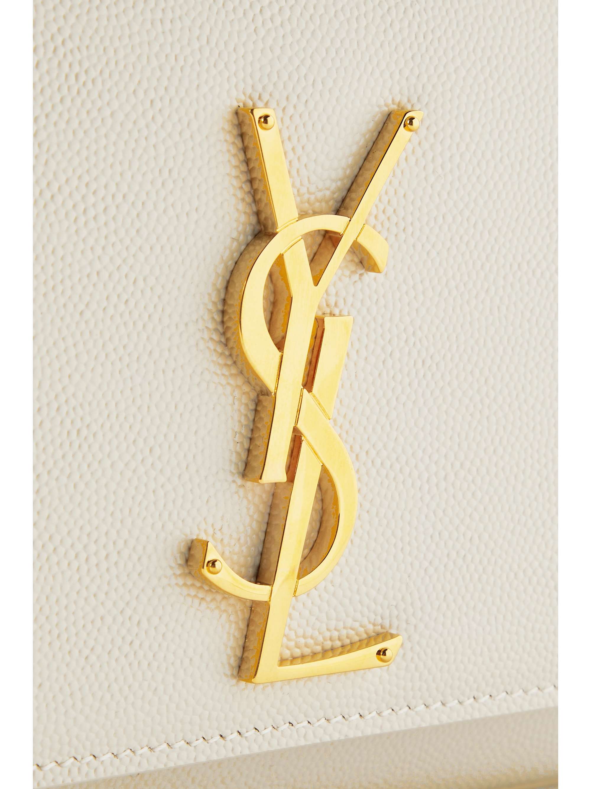 SAINT LAURENT Kate textured-leather shoulder bag