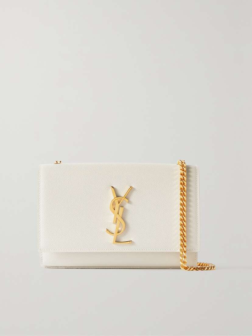 Saint Laurent Kate Small Embossed-leather Shoulder Bag