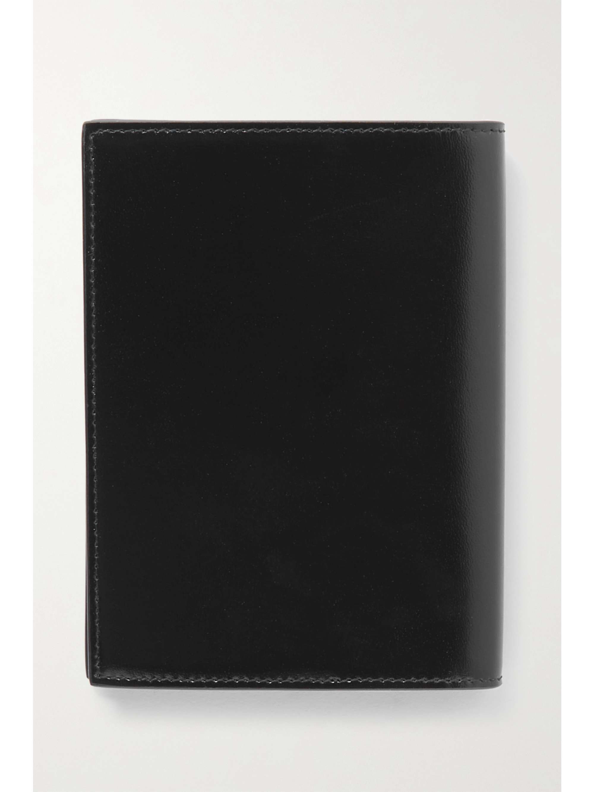 SAINT LAURENT Leather passport holder