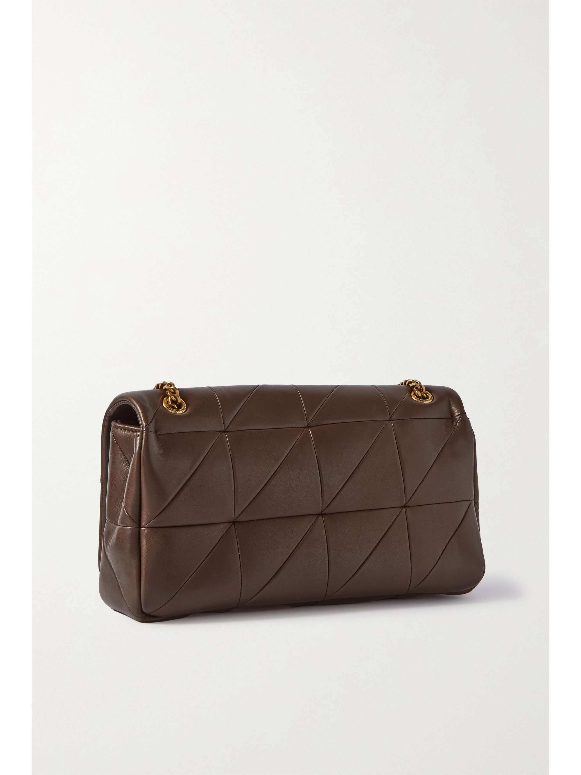 Brown Jamie medium quilted leather shoulder bag | SAINT LAURENT | NET-A-PORTER
