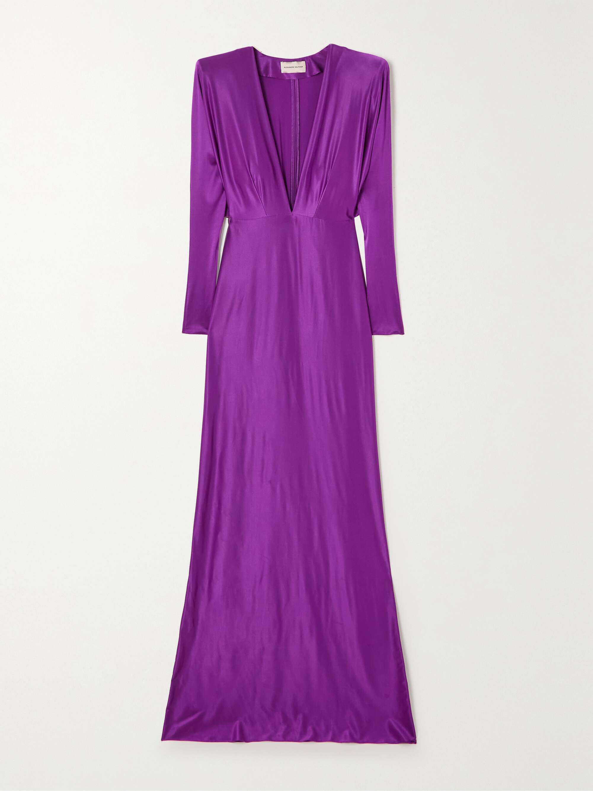Alexandre vauthier sales purple dress