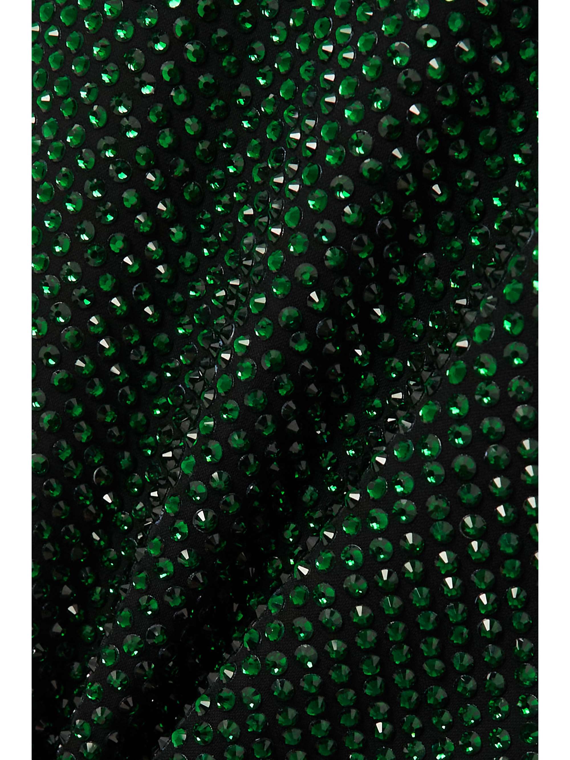 ALEXANDRE VAUTHIER Crystal-embellished stretch-jersey maxi dress