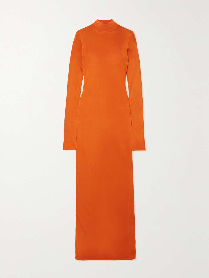 SAINT LAURENT Stretch-jersey Maxi Dress