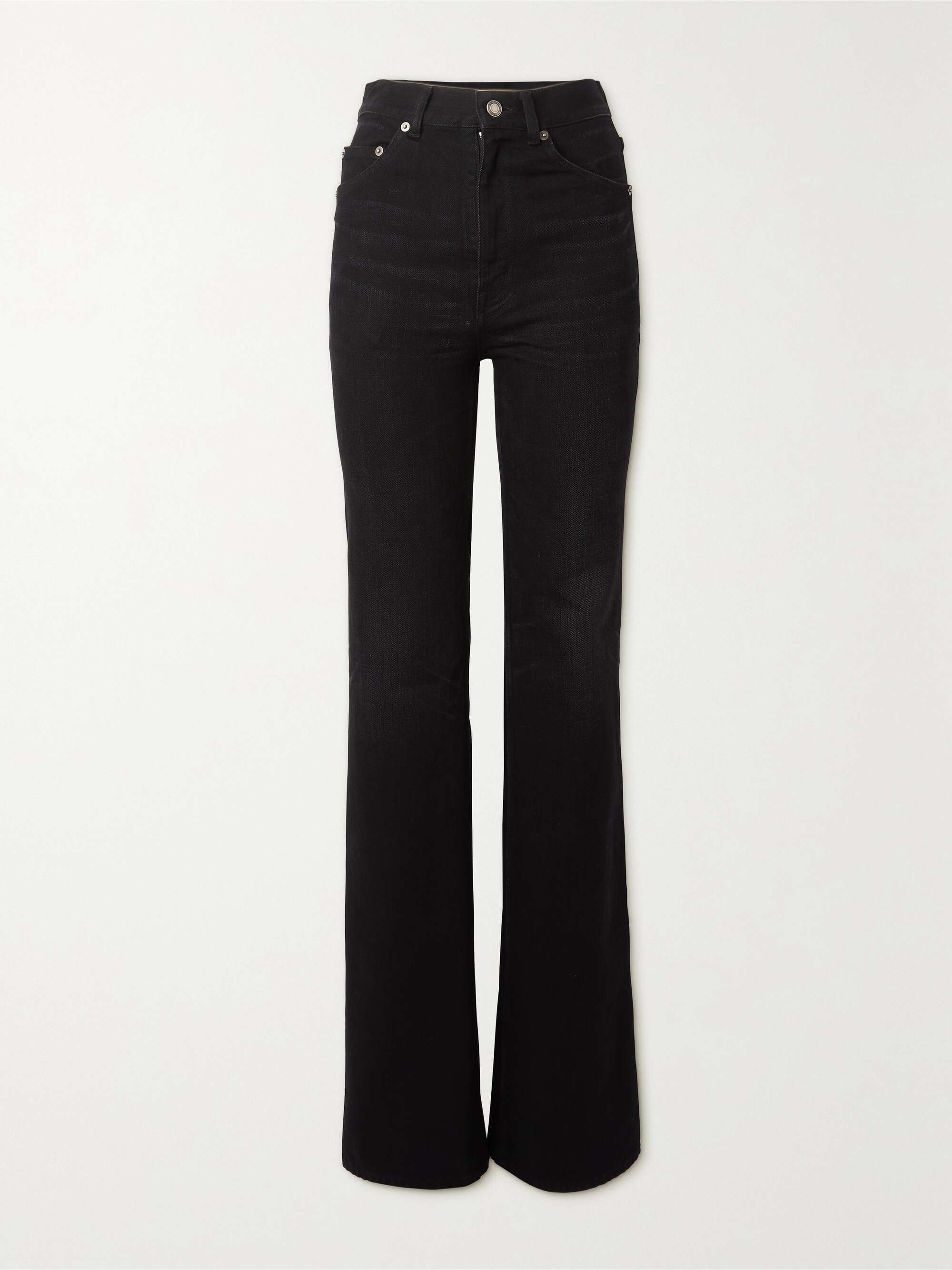 SAINT LAURENT High-rise flared jeans | NET-A-PORTER