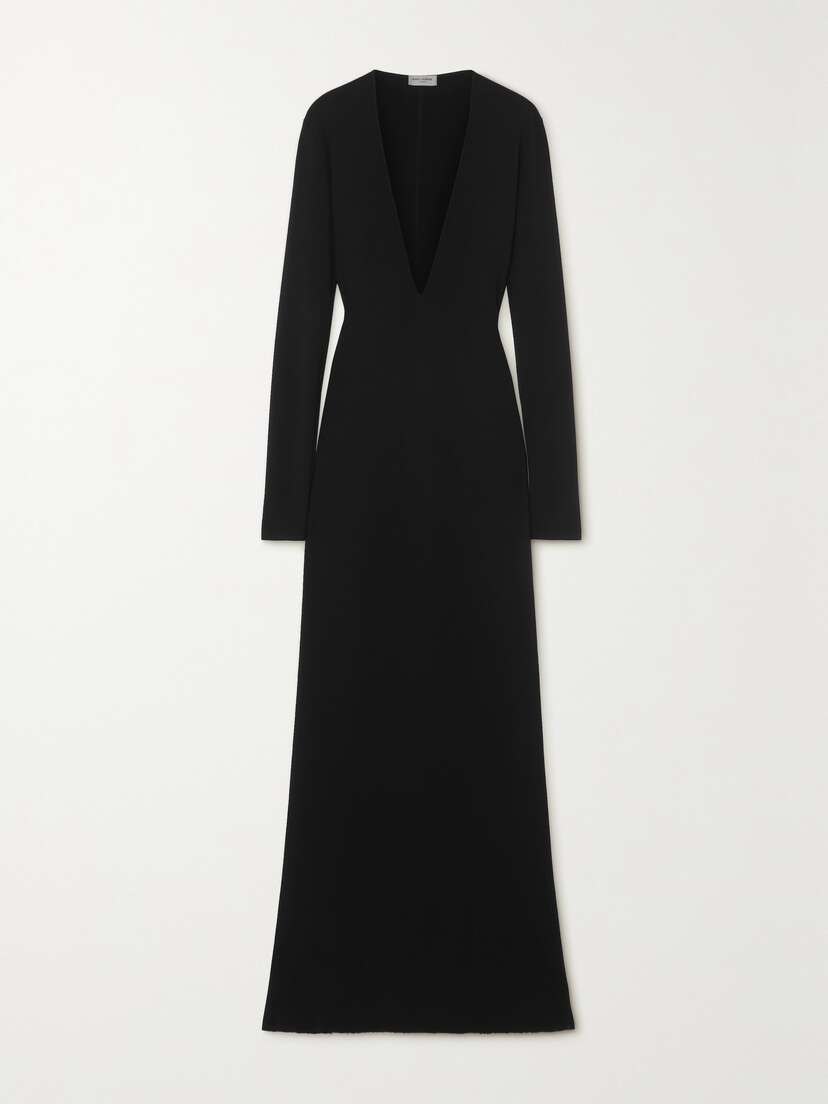 SAINT LAURENT Wool Gown