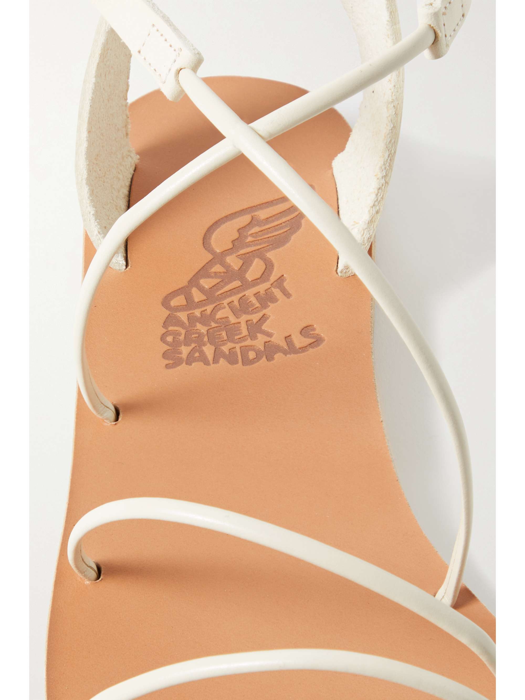 ANCIENT GREEK SANDALS صندل Meloivia من الجلد
